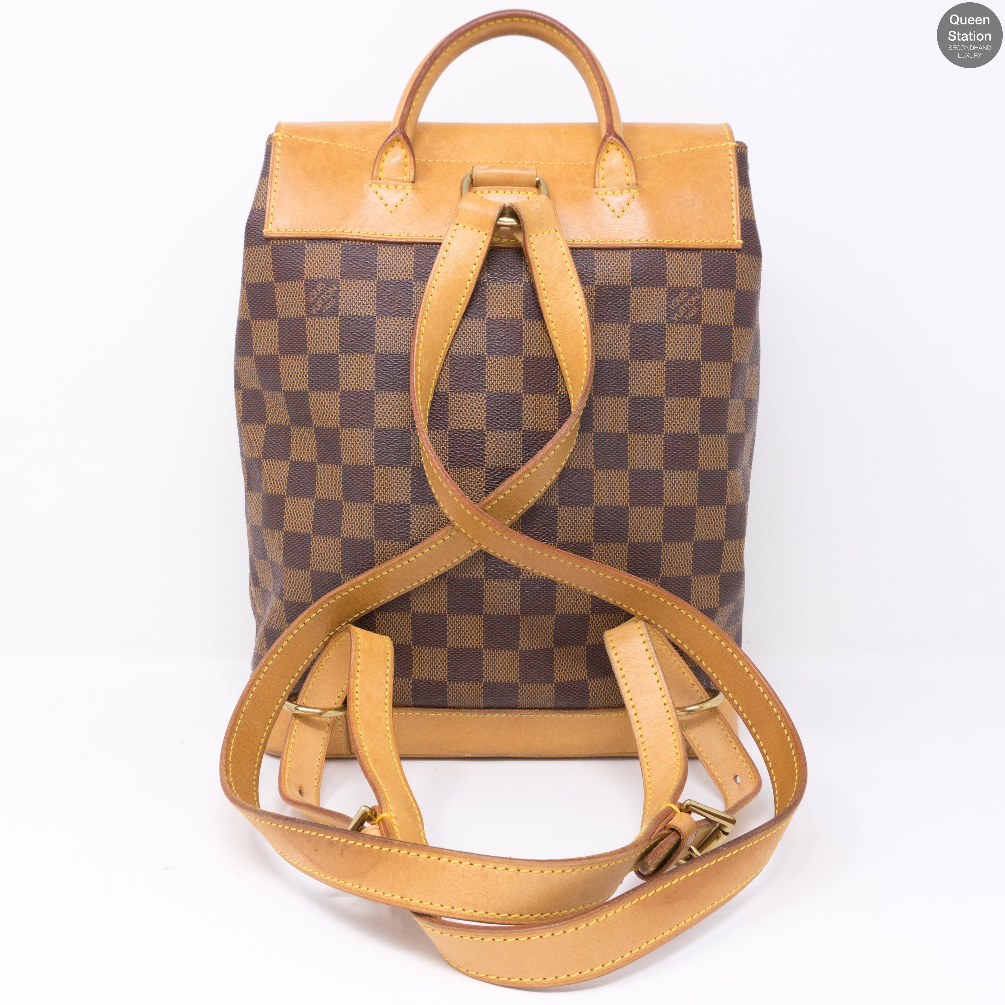 Arlequin Centenaire Soho Damier Ebene Backpack