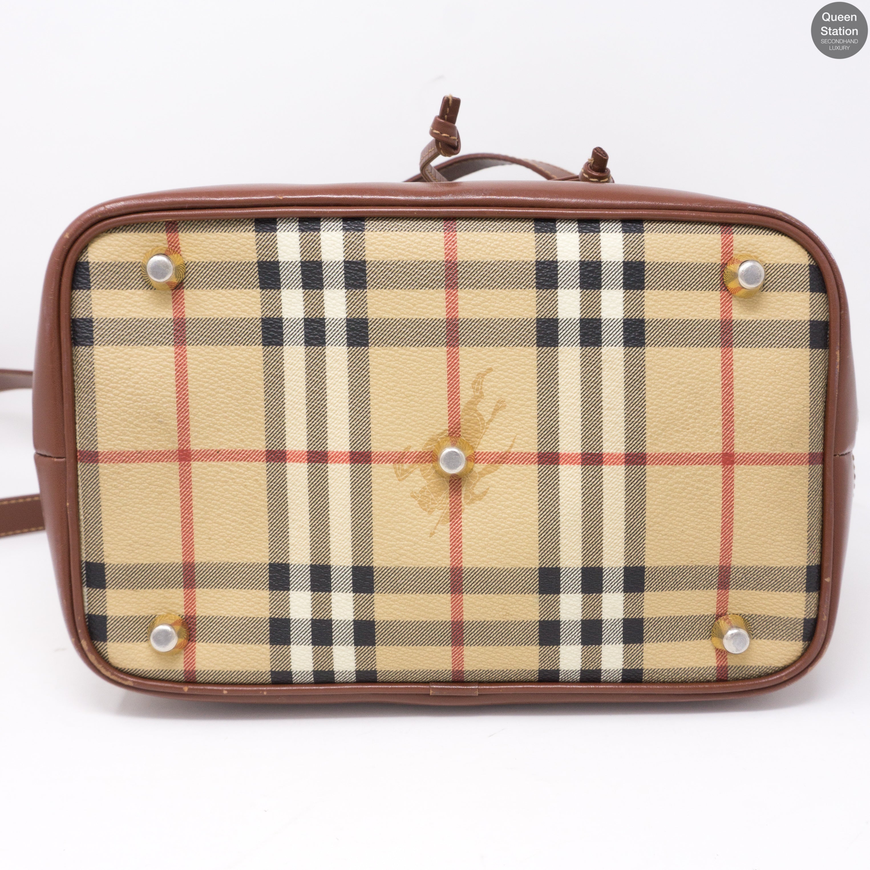 Haymarket Coated Canvas Bucket Bag