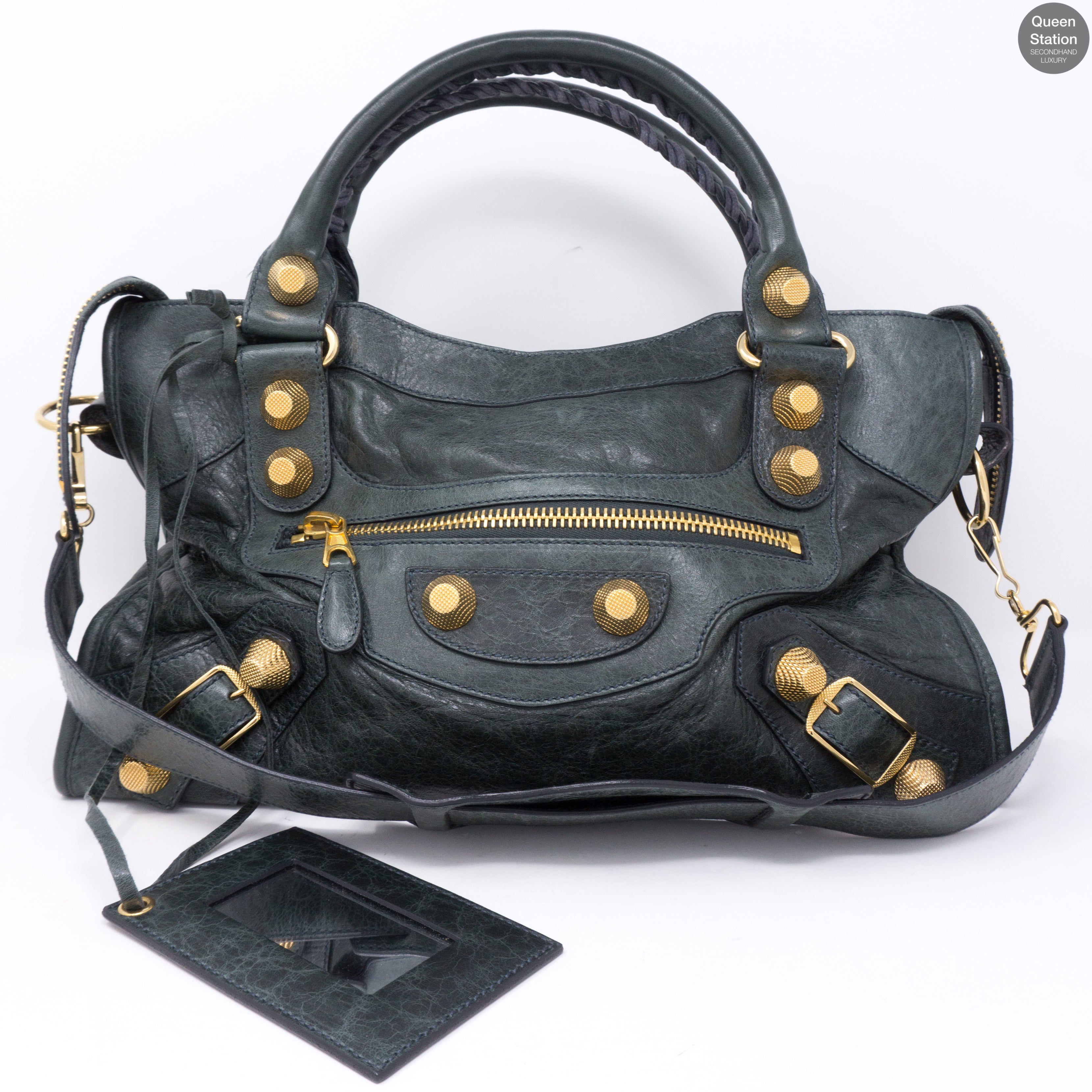 Giant City 21 Green Leather