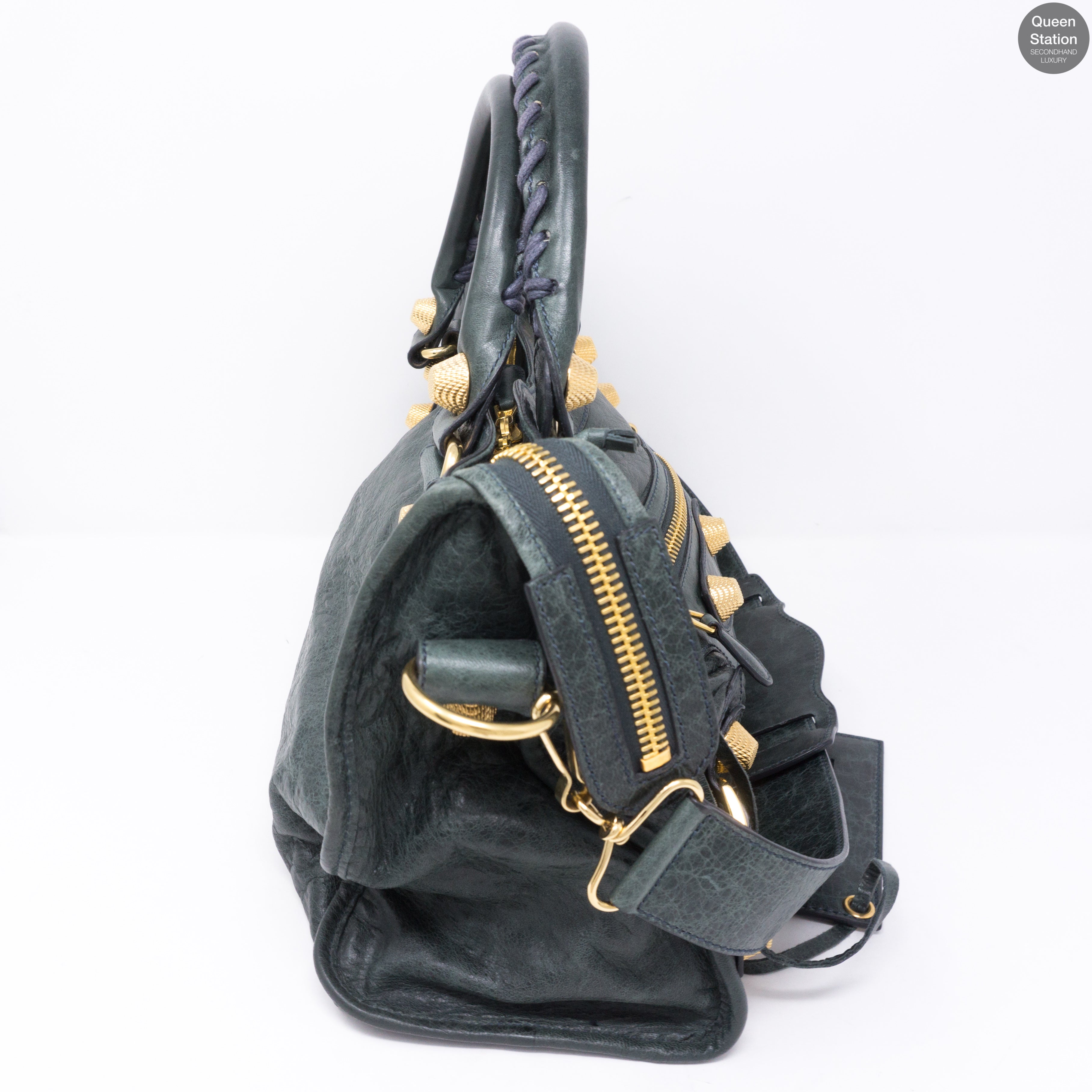 Giant City 21 Green Leather
