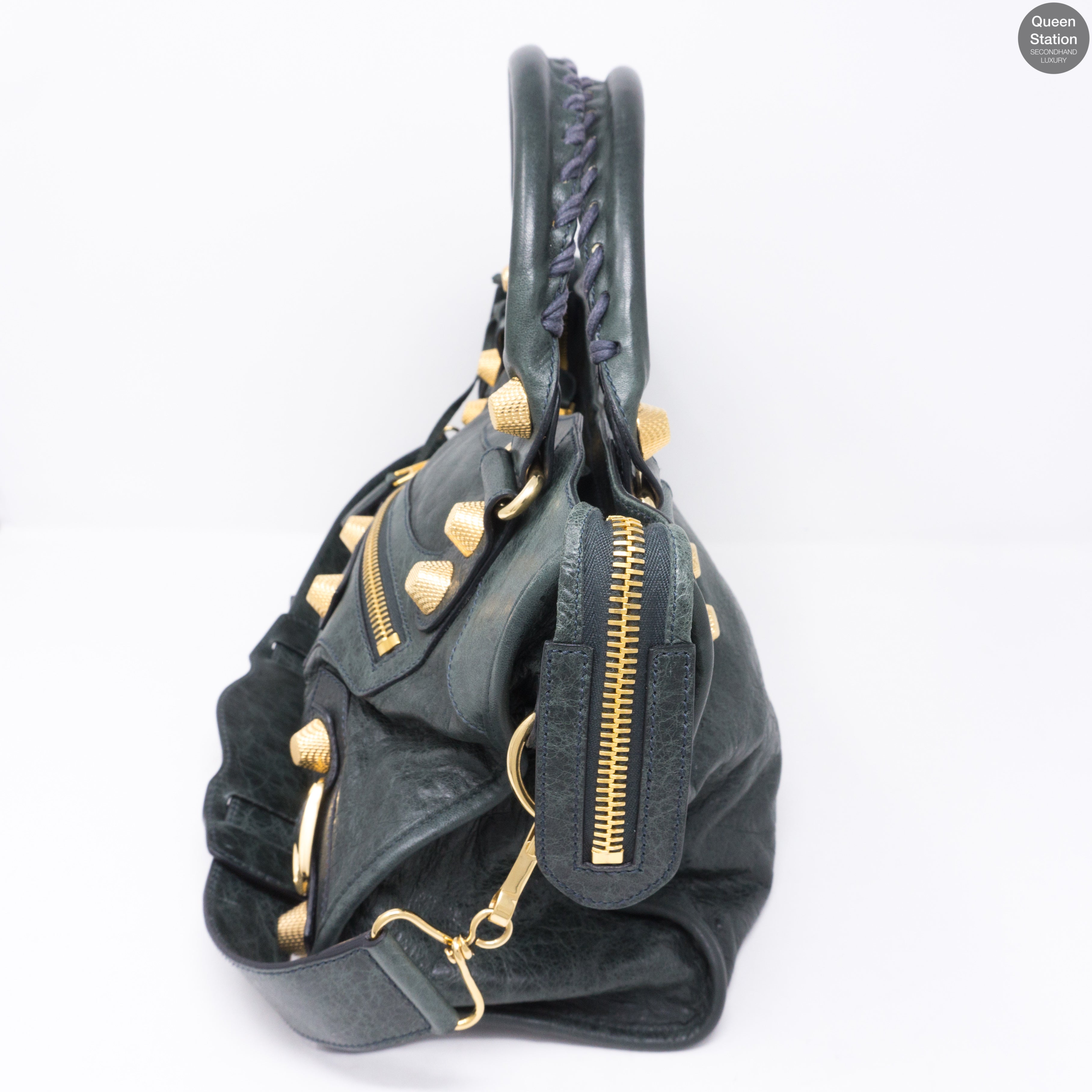 Giant City 21 Green Leather