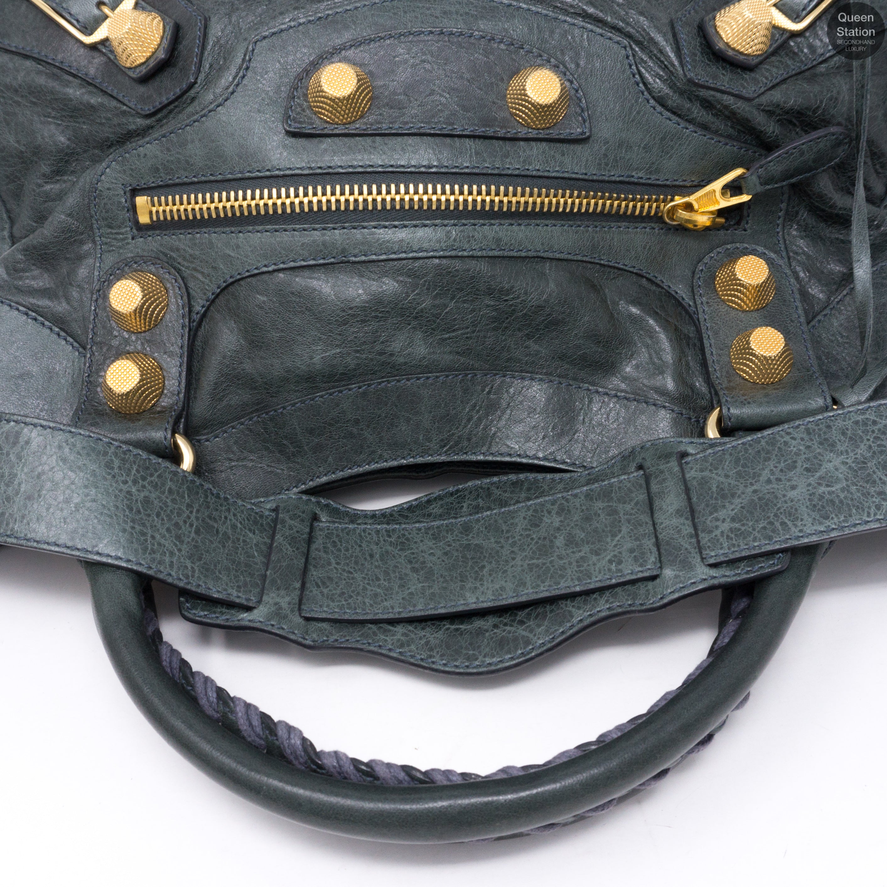 Giant City 21 Green Leather