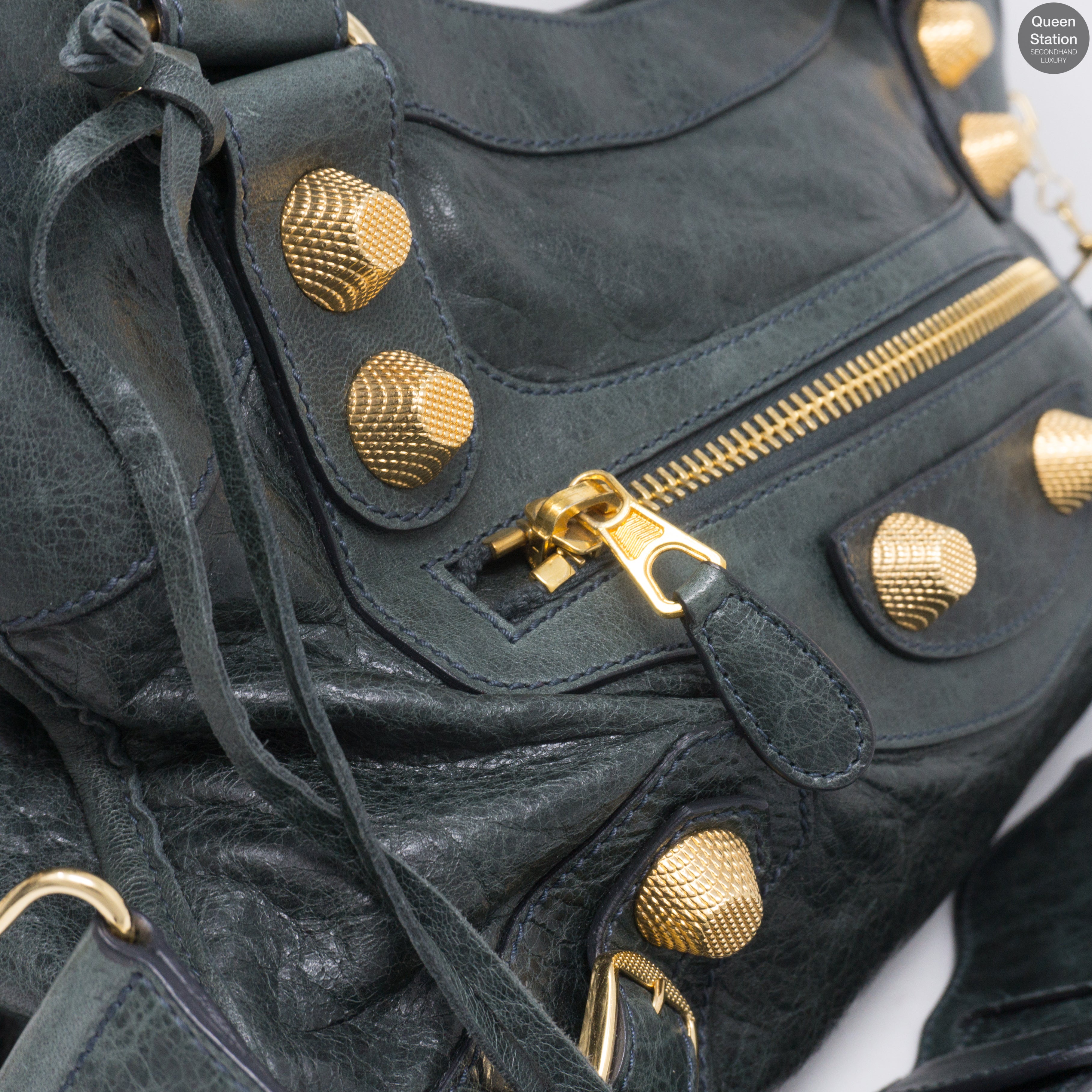 Giant City 21 Green Leather