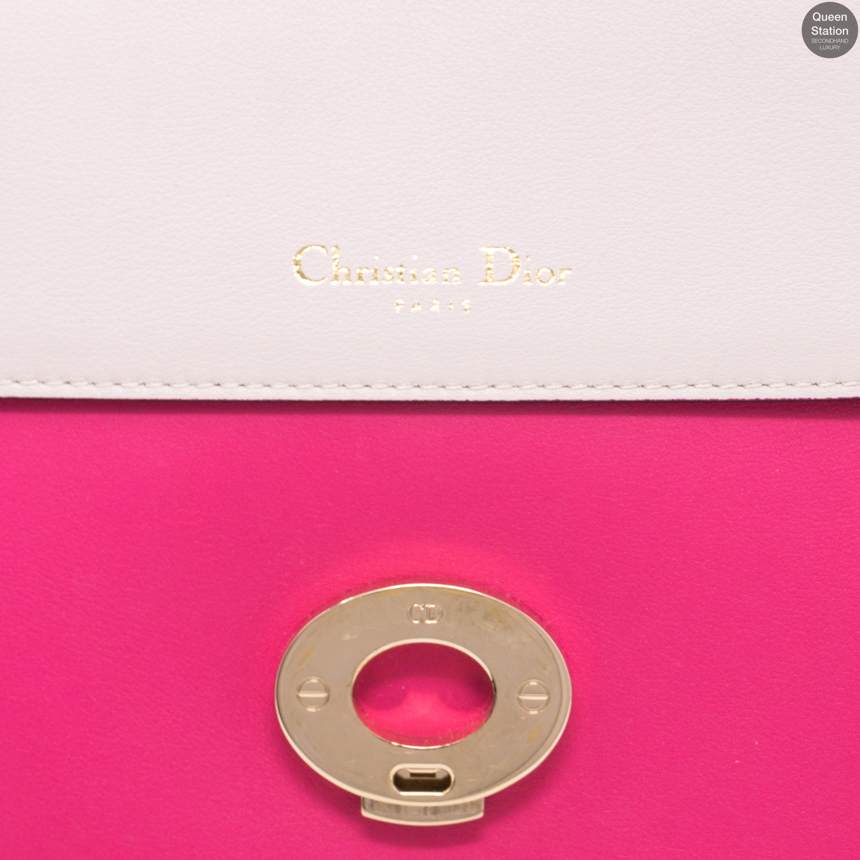 Be Dior Medium Pink Leather