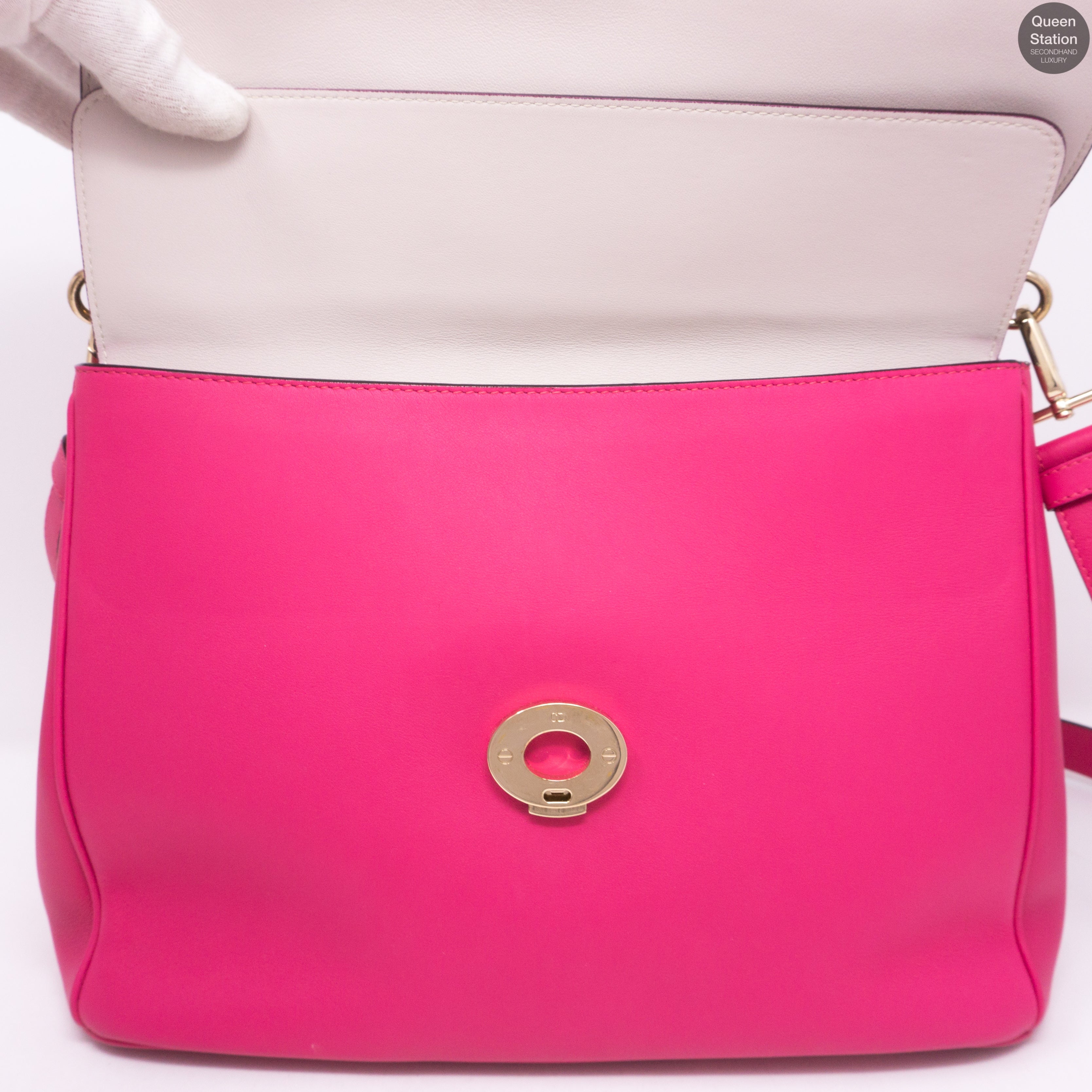 Be Dior Medium Pink Leather