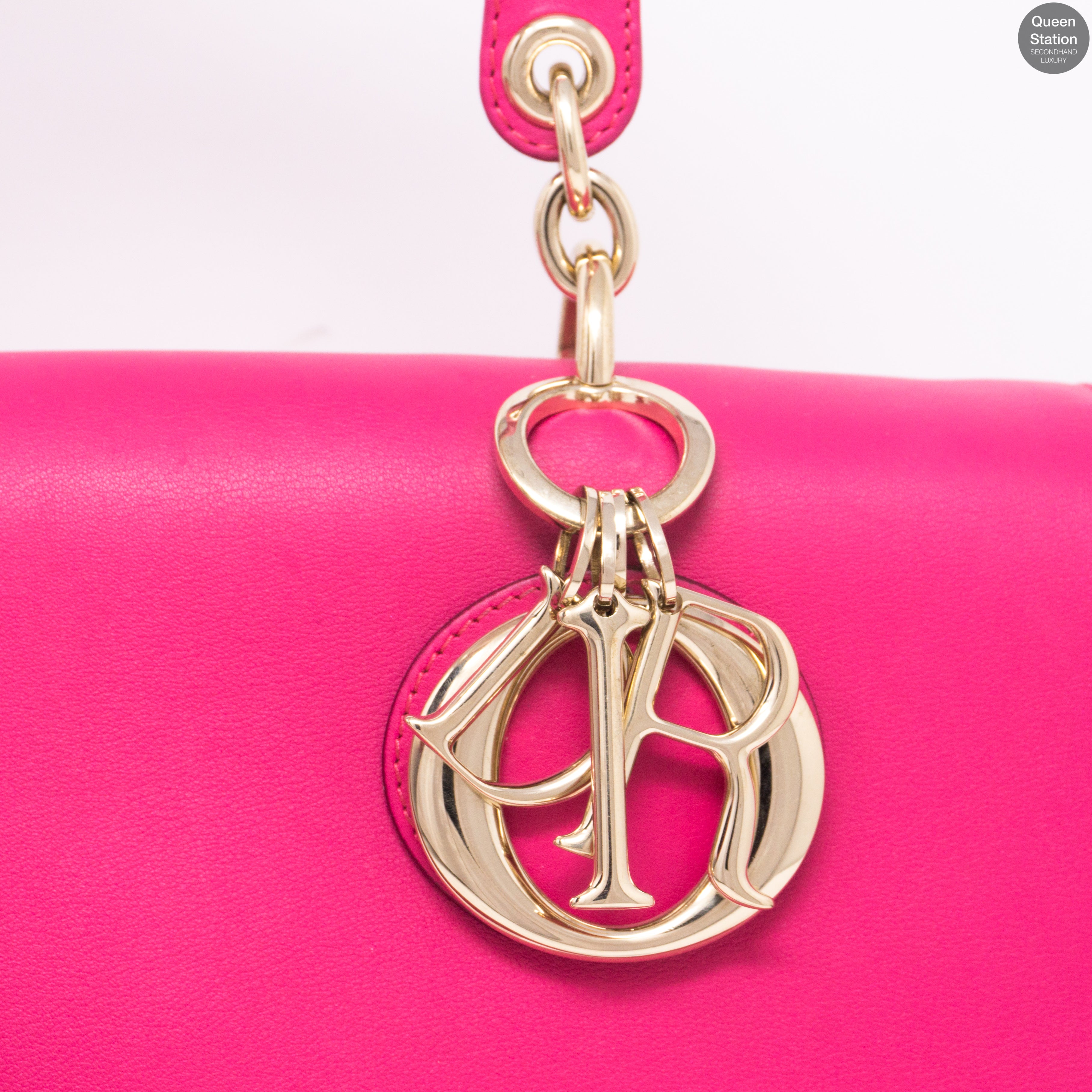 Be Dior Medium Pink Leather