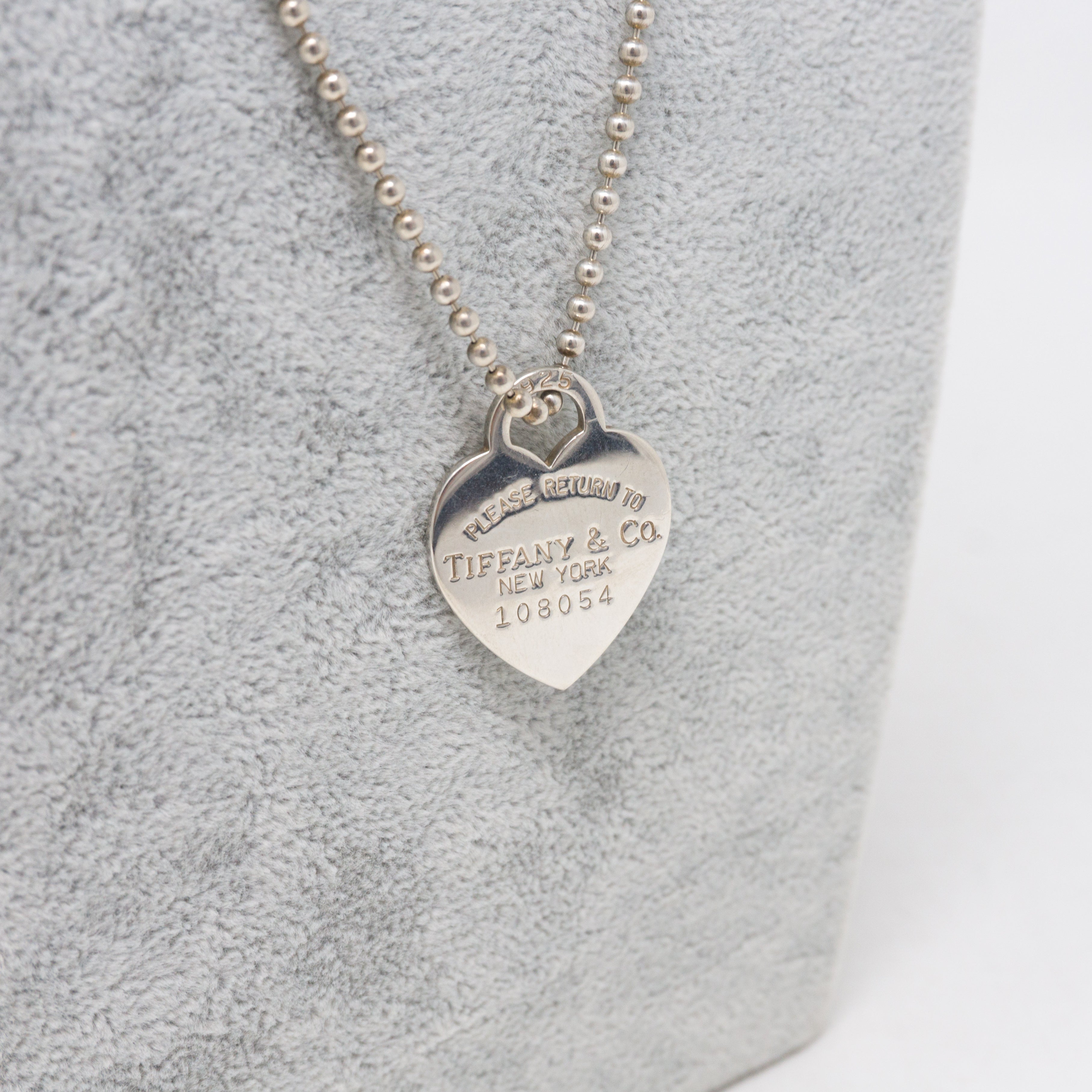 Sterling Silver Heart Pendant Necklace