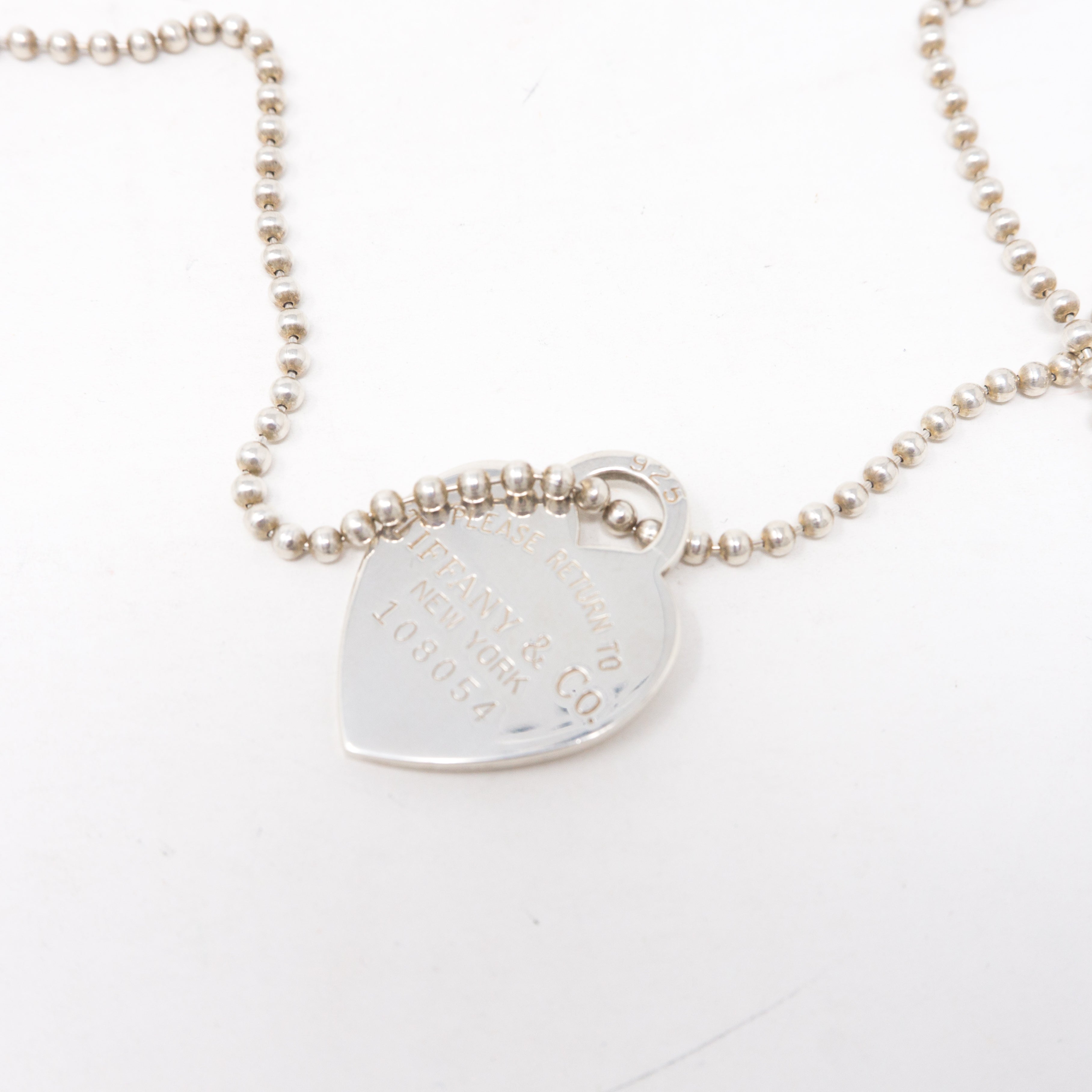 Sterling Silver Heart Pendant Necklace