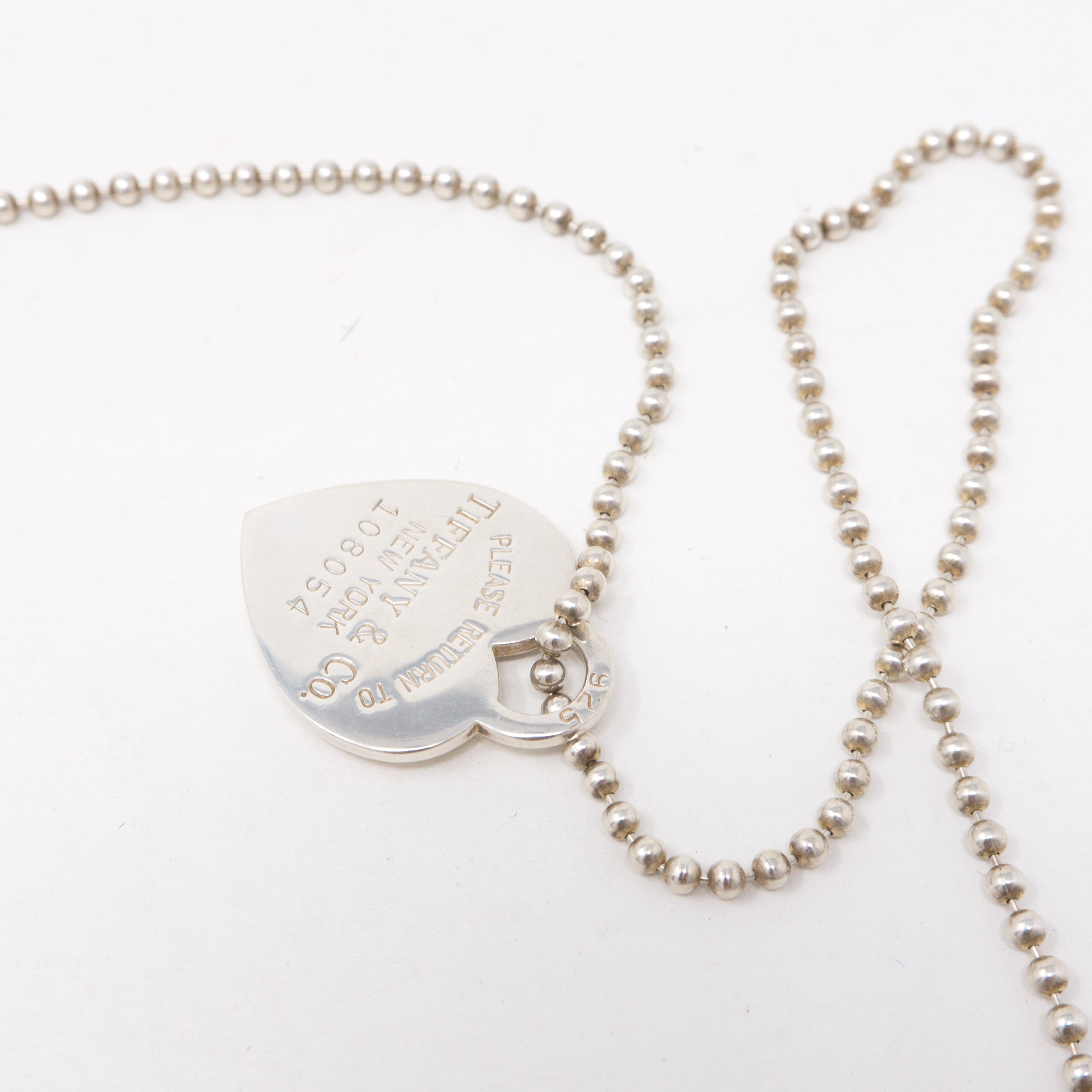 Sterling Silver Heart Pendant Necklace