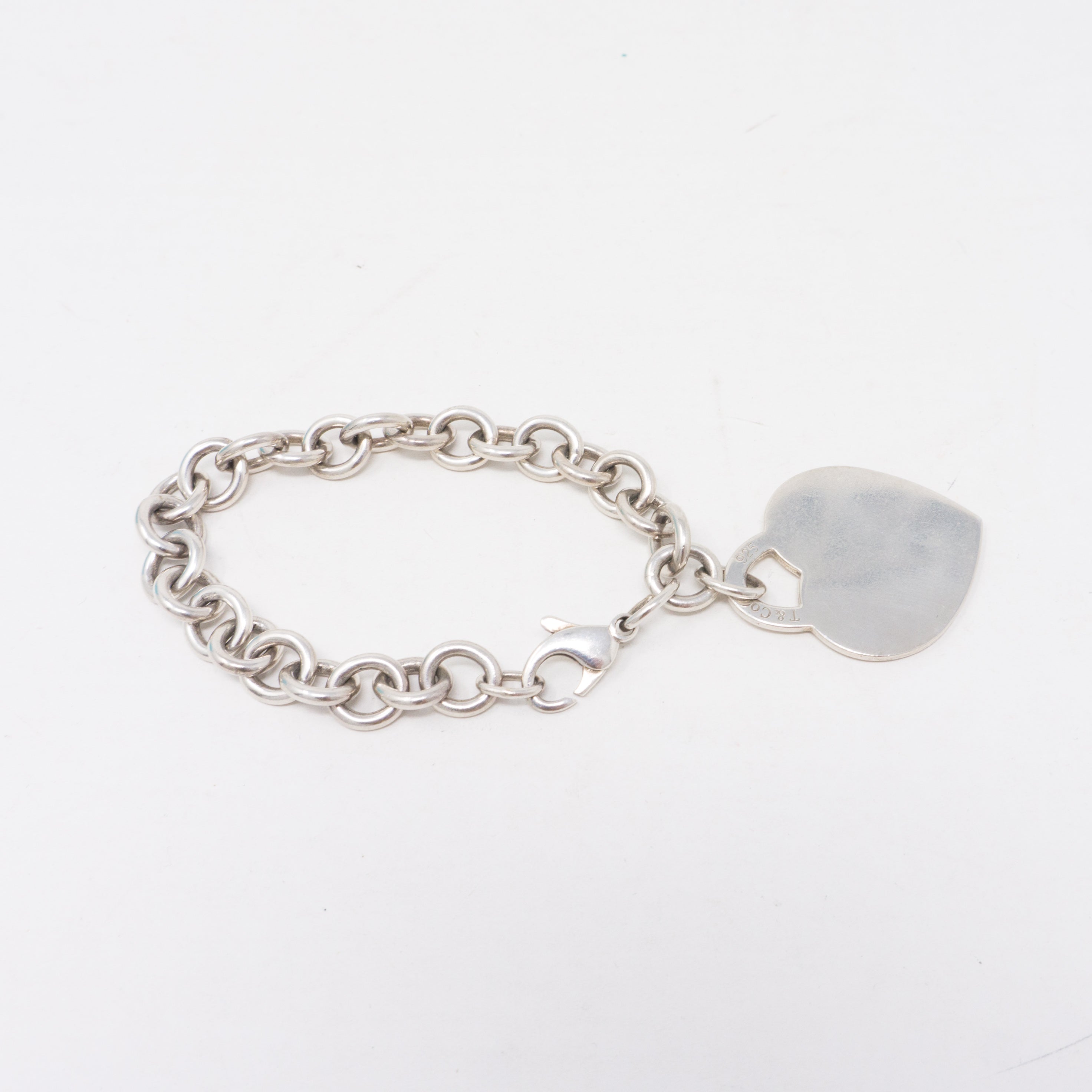 Sterling Silver Heart Bracelet