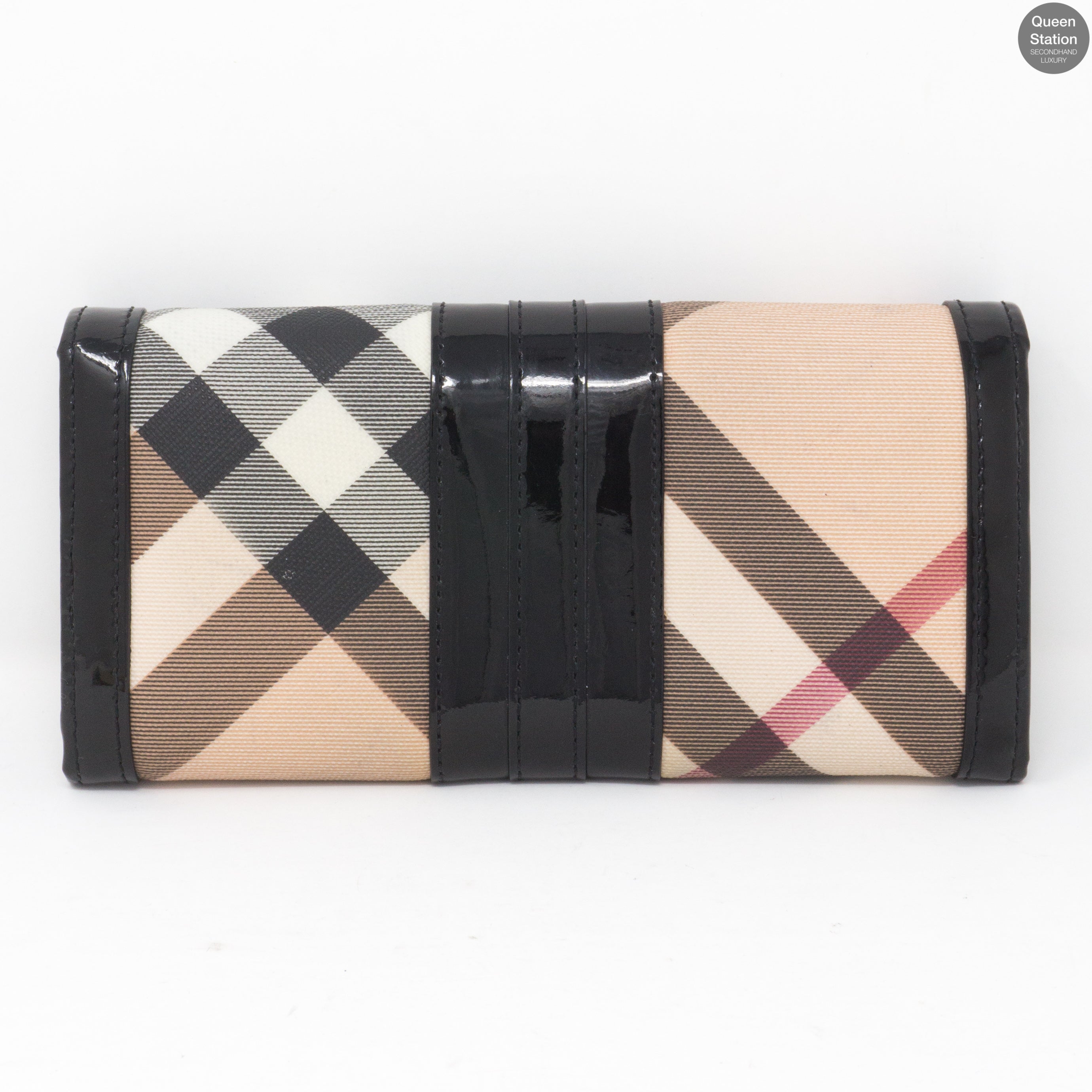 Nova Check Black Wallet