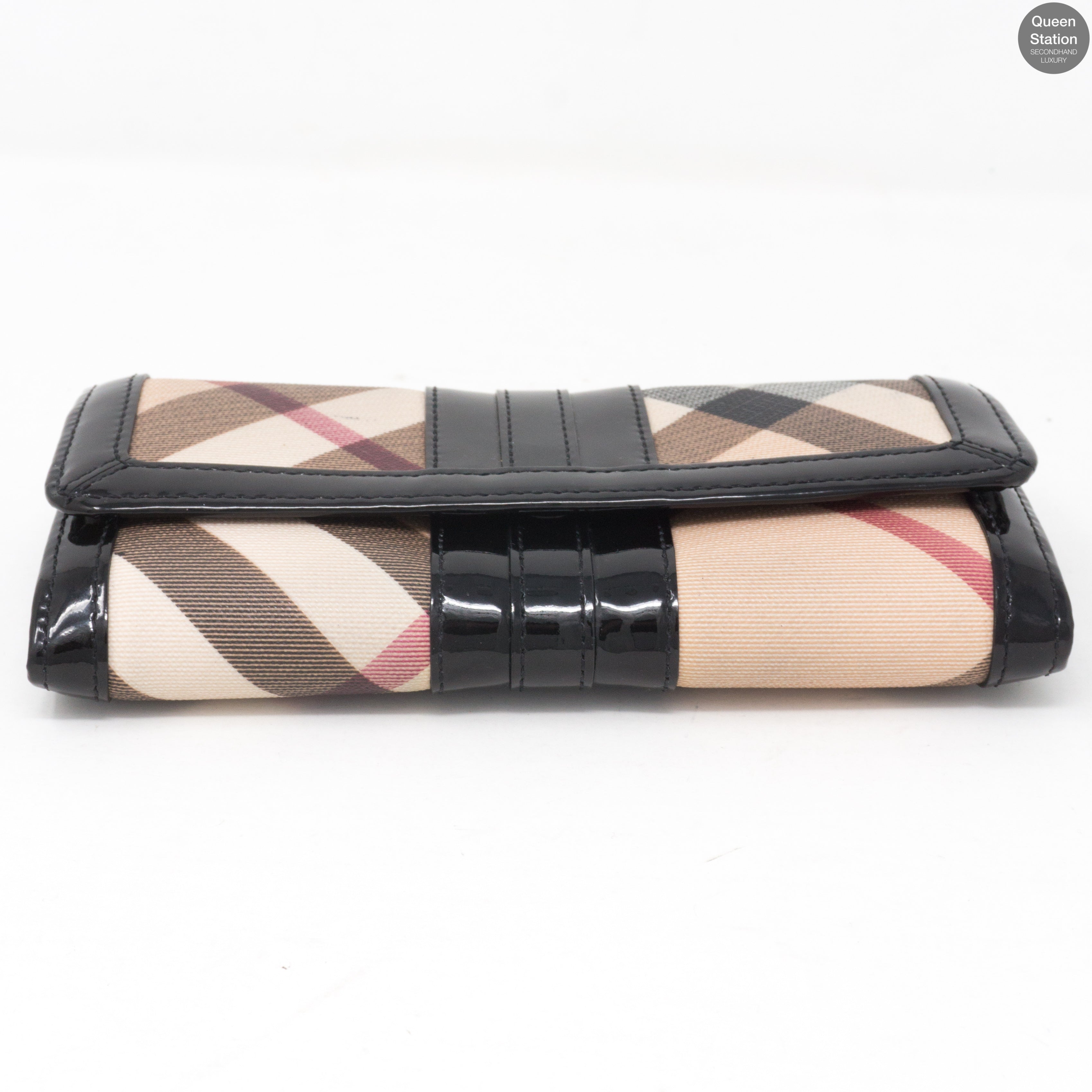 Nova Check Black Wallet