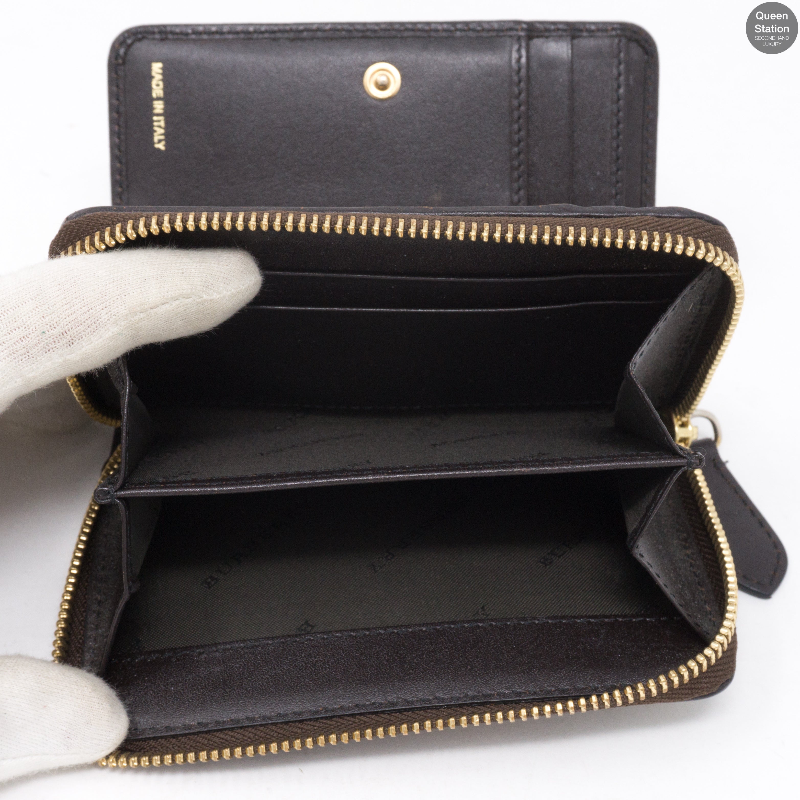 Haymarket Check Zip Wallet