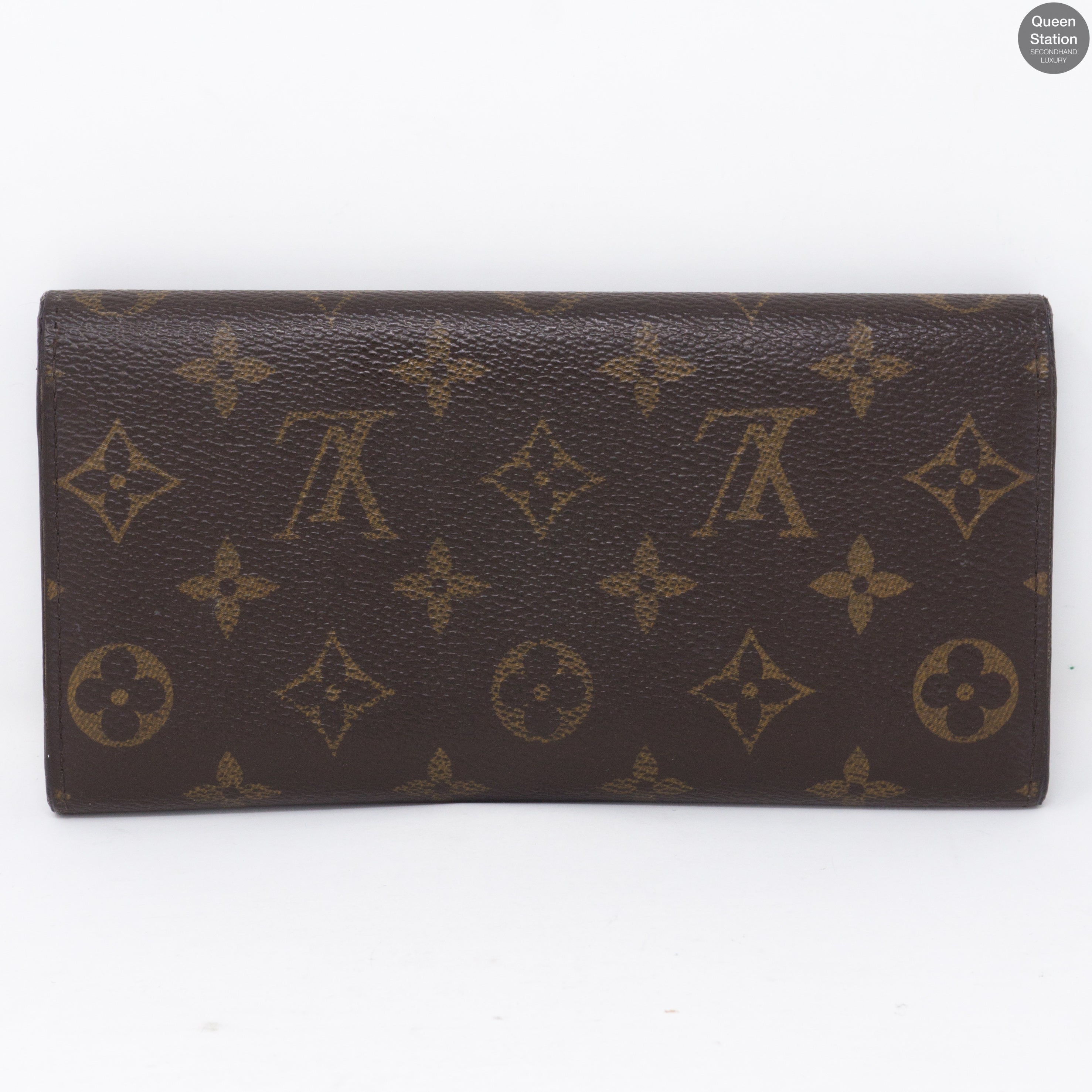 Emilie Monogram Green Wallet