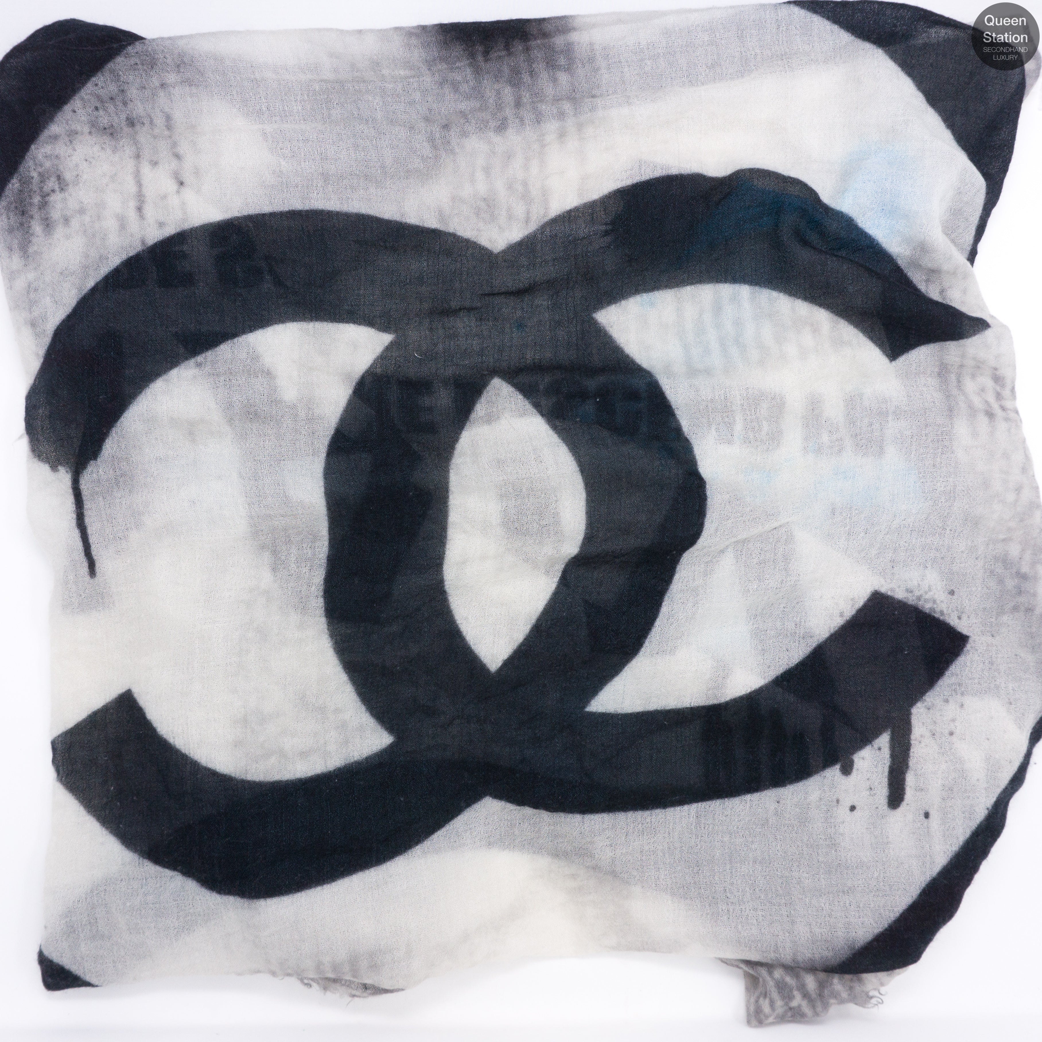 No. 5 Graffiti Cashmere Shawl
