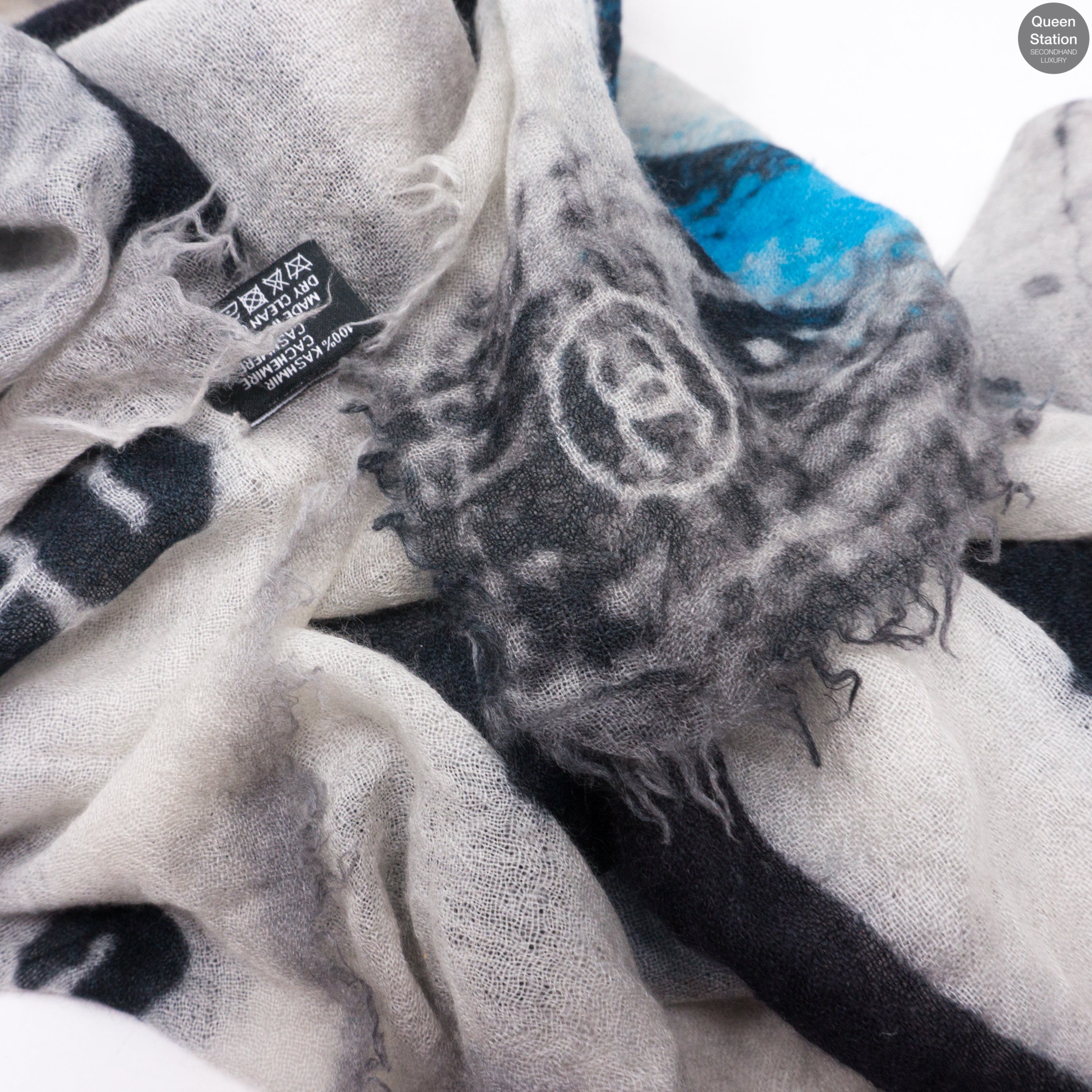 No. 5 Graffiti Cashmere Shawl