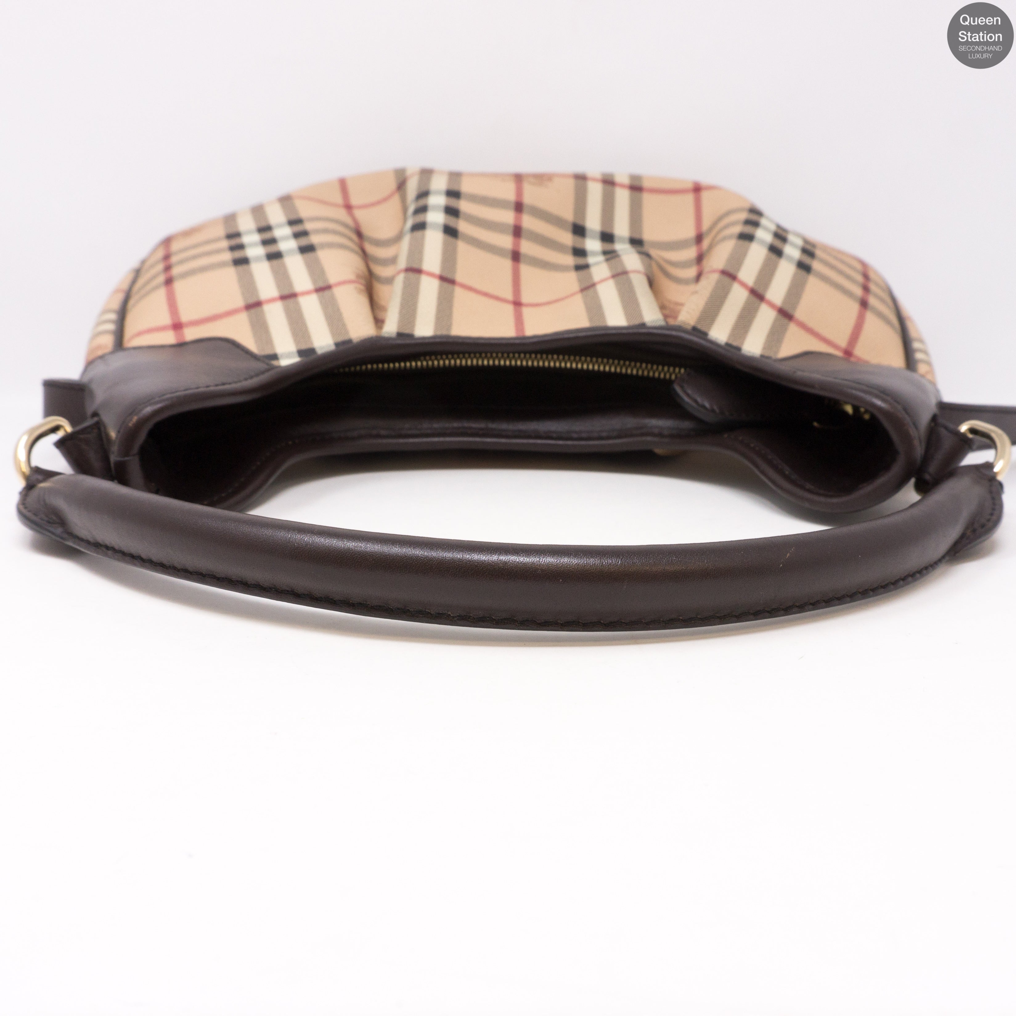 Haymarket Check Hobo Bag