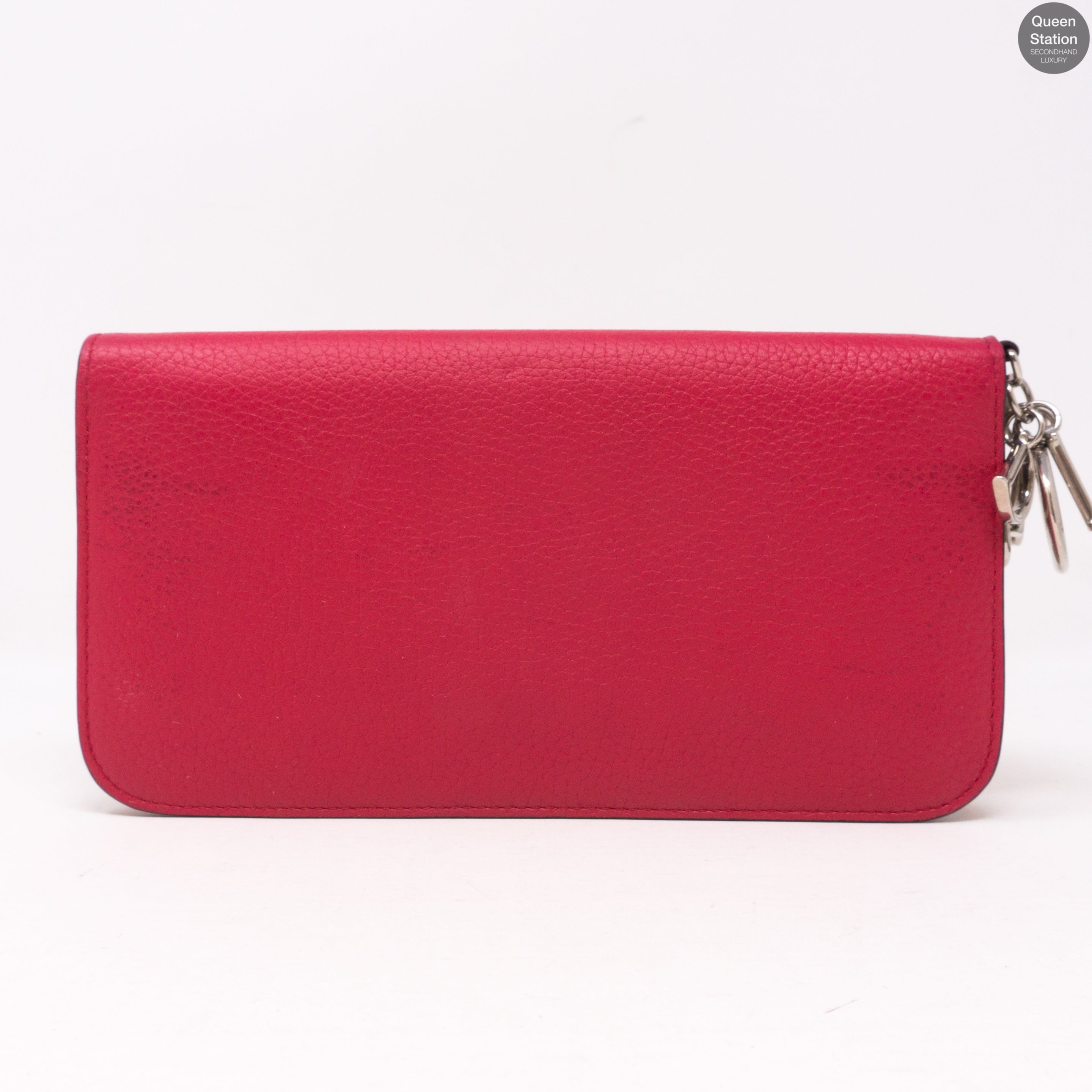 Diorissimo Zip Around Wallet Pink Leather