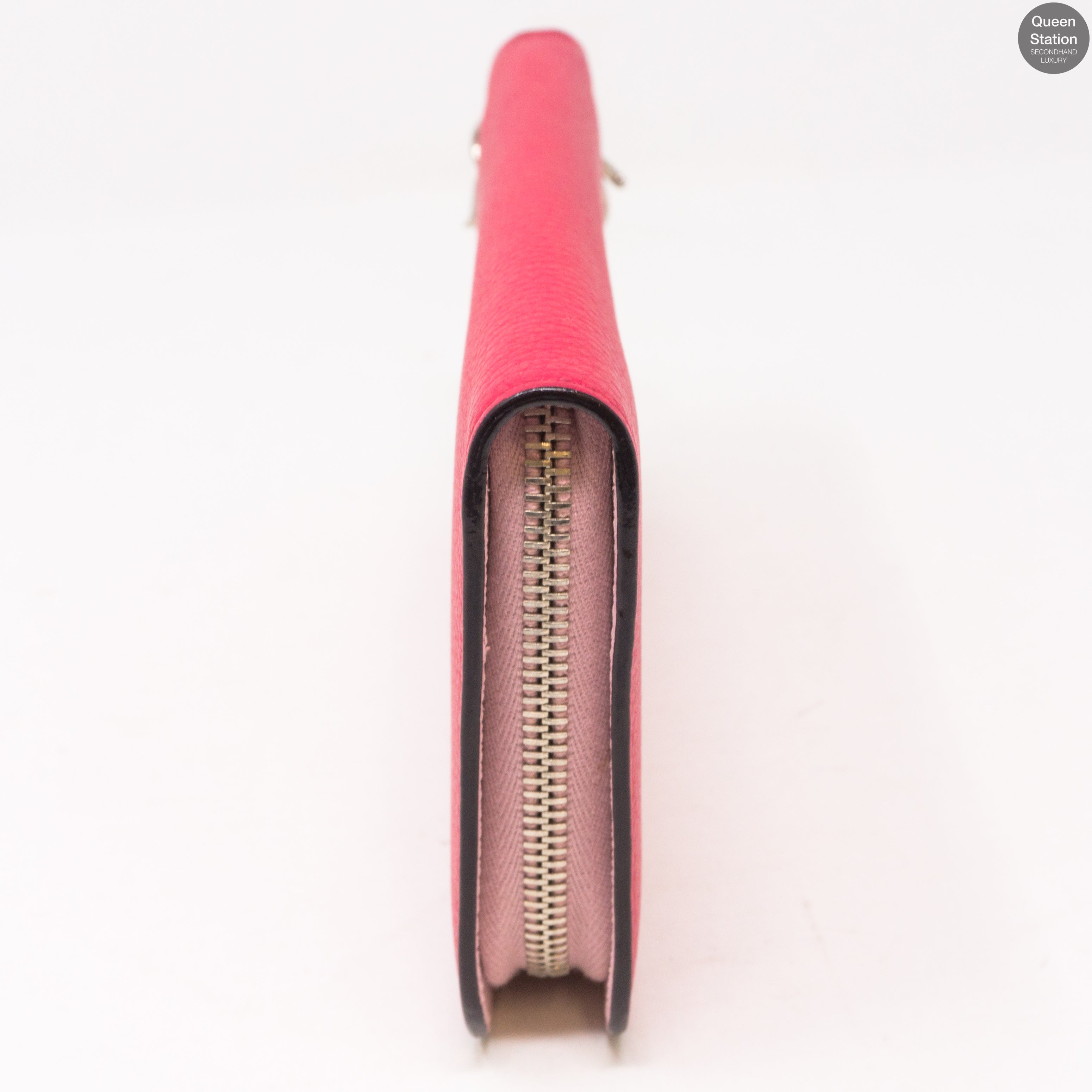 Diorissimo Zip Around Wallet Pink Leather