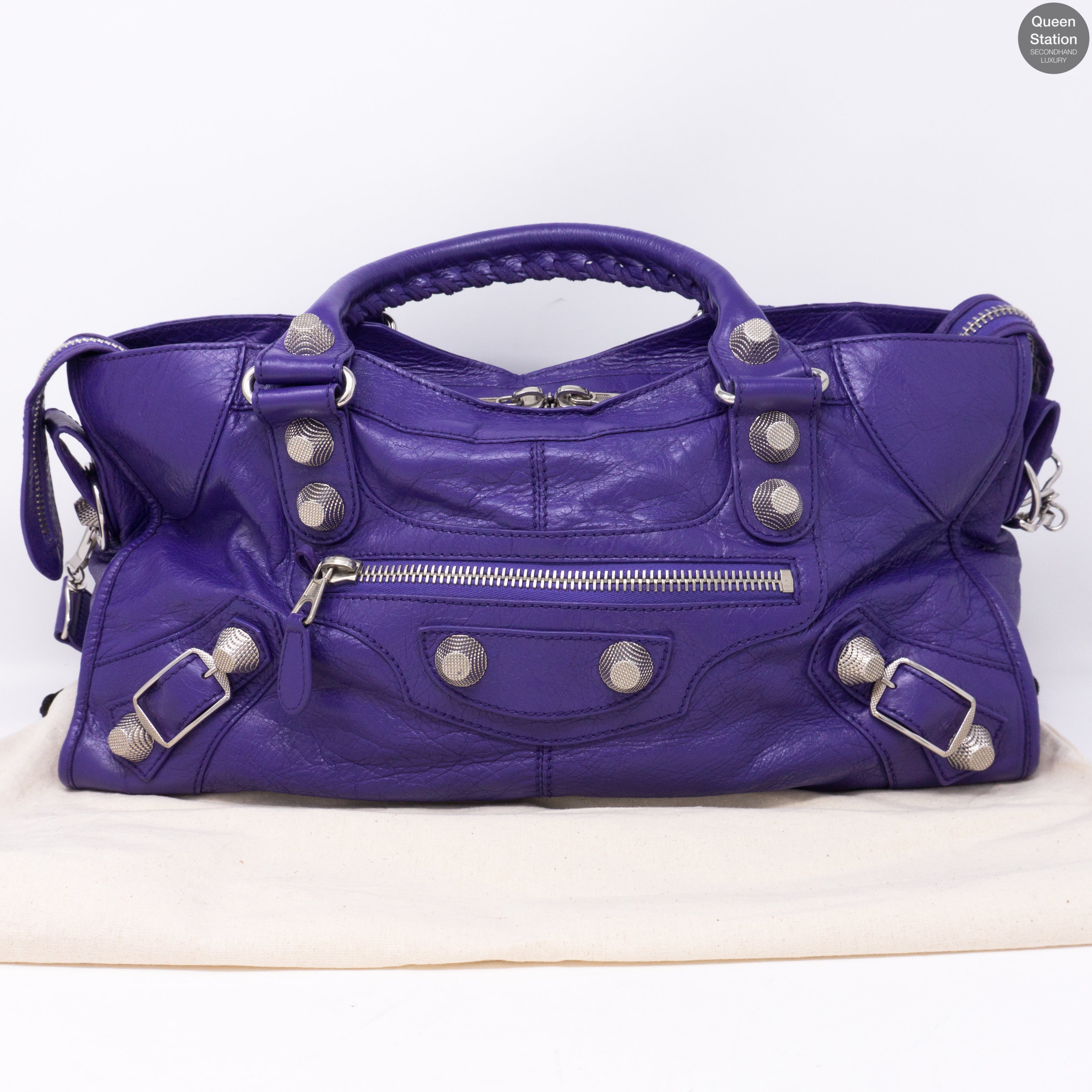 Part Time Giant Purple Leather