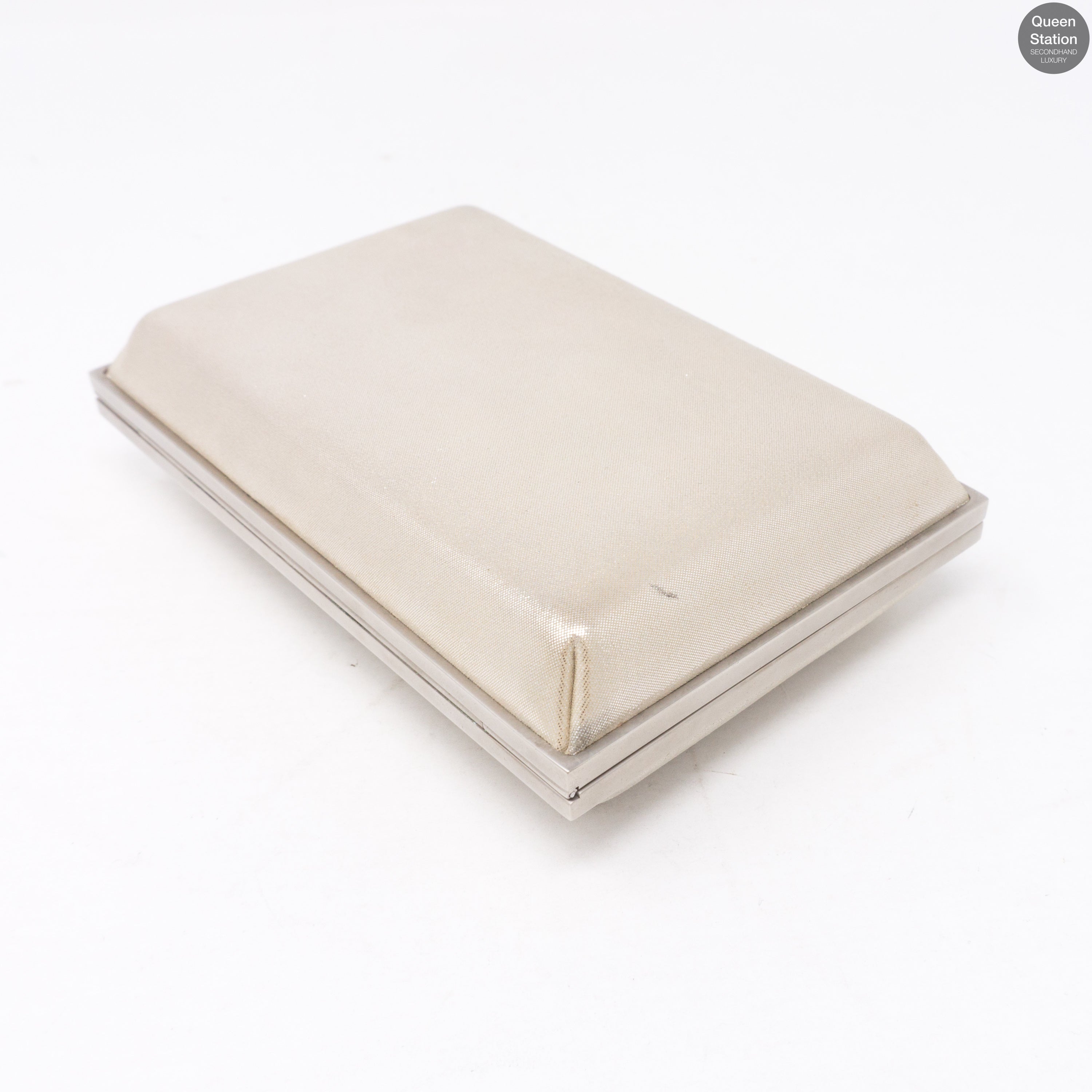 Evening Box Clutch Metallic Champagne
