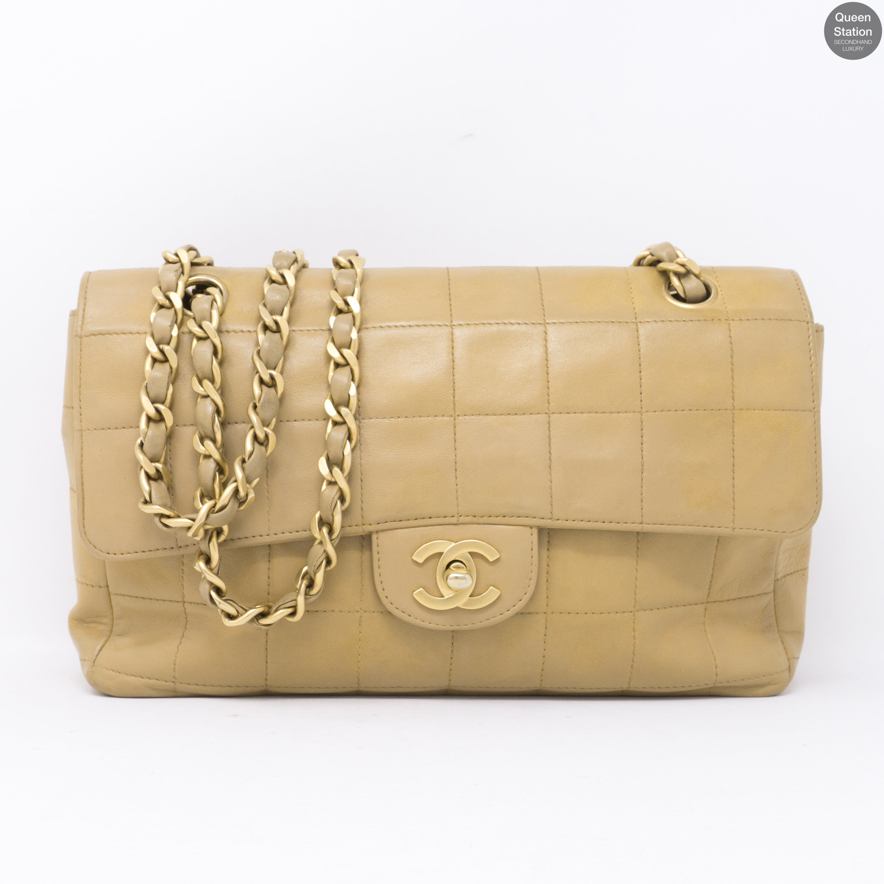 Single Flap Beige