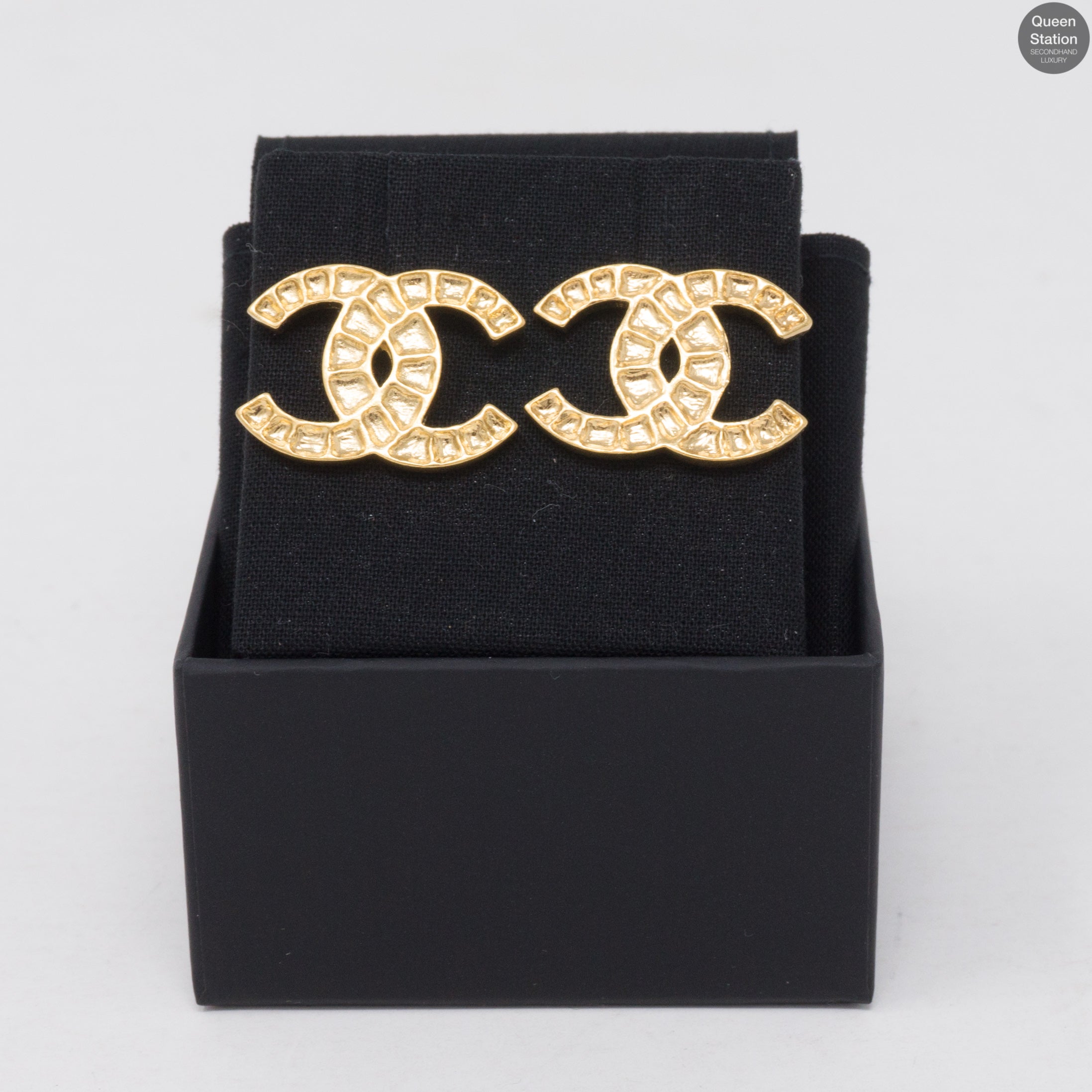 CC Engraved Earrings