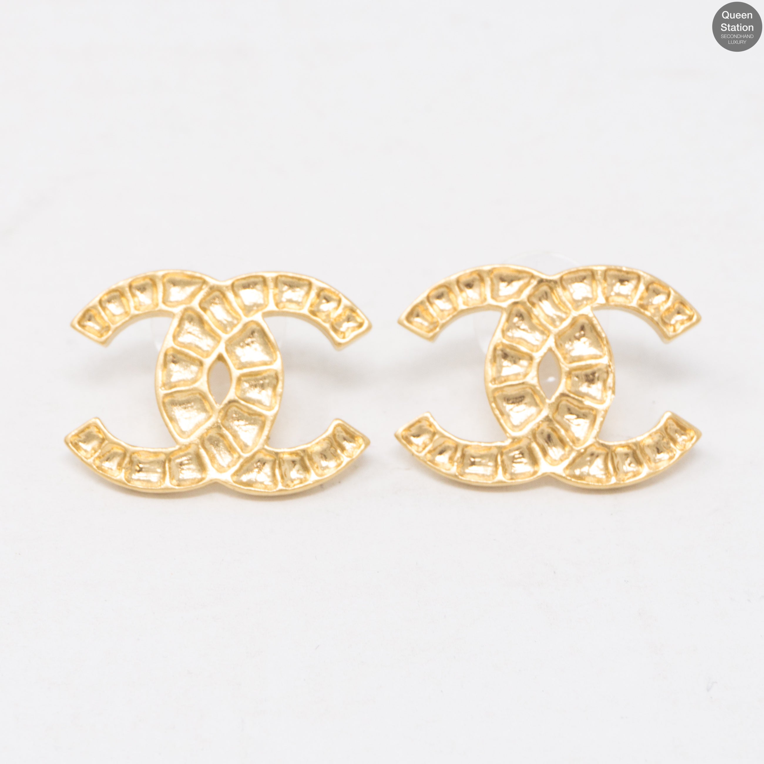 CC Engraved Earrings