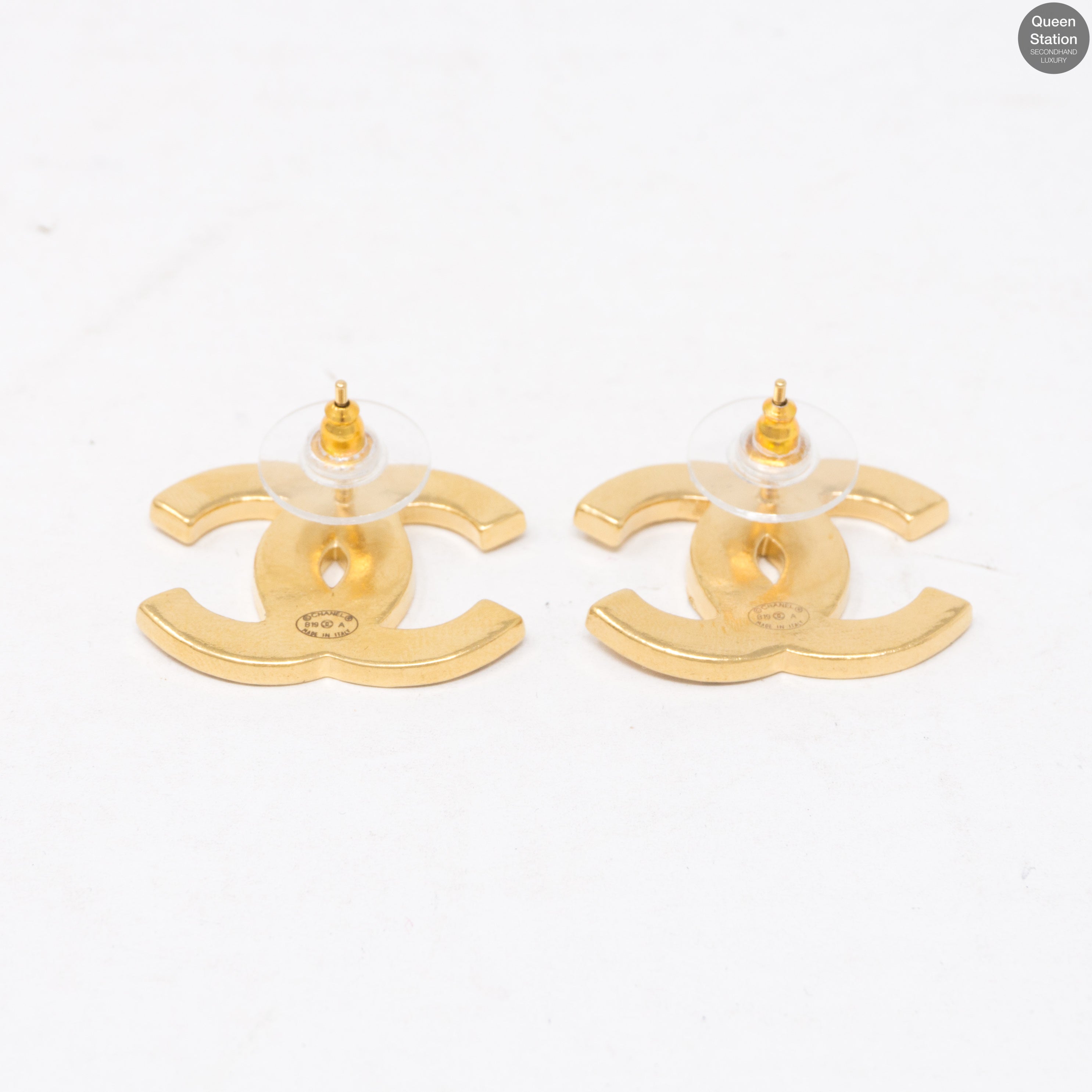 CC Engraved Earrings
