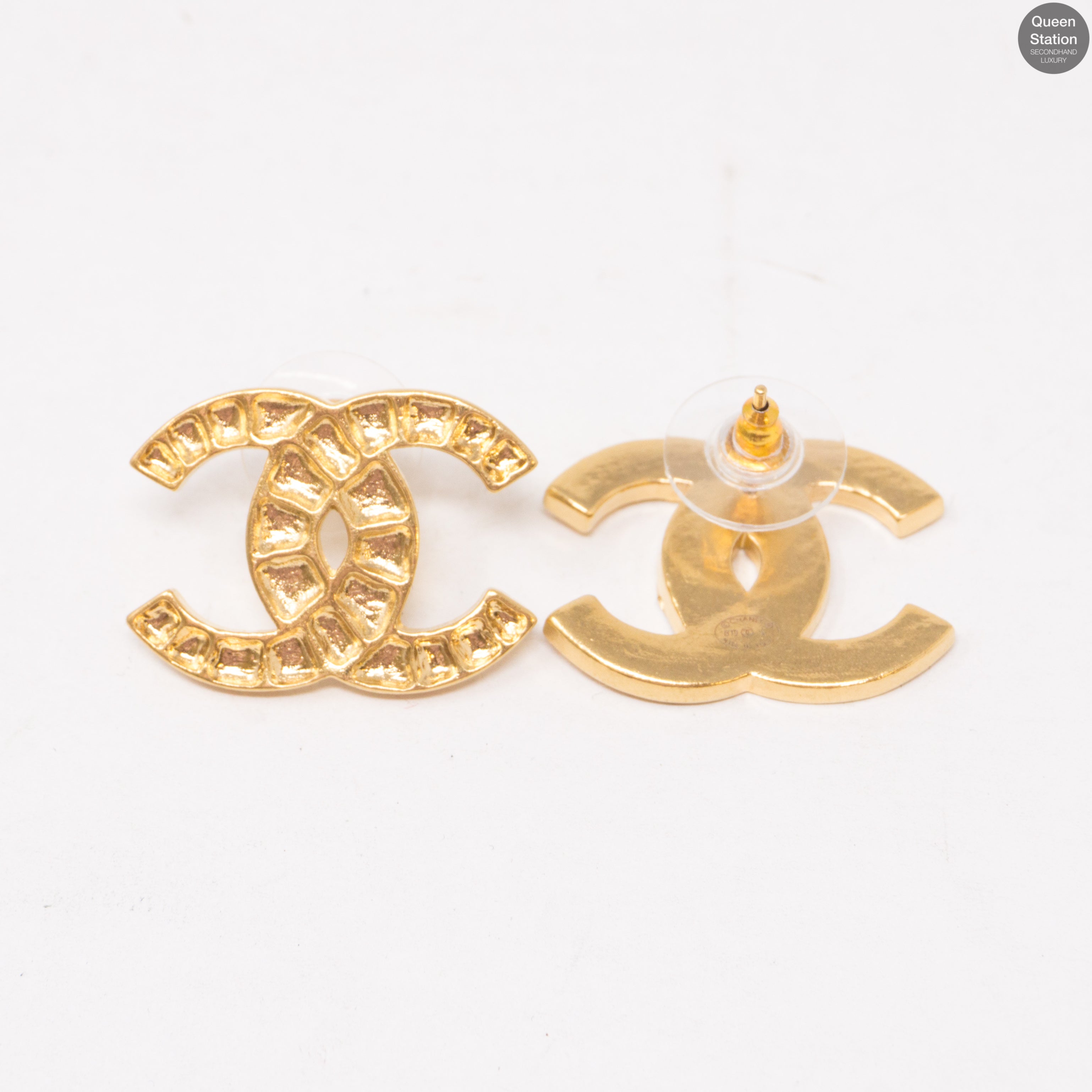 CC Engraved Earrings