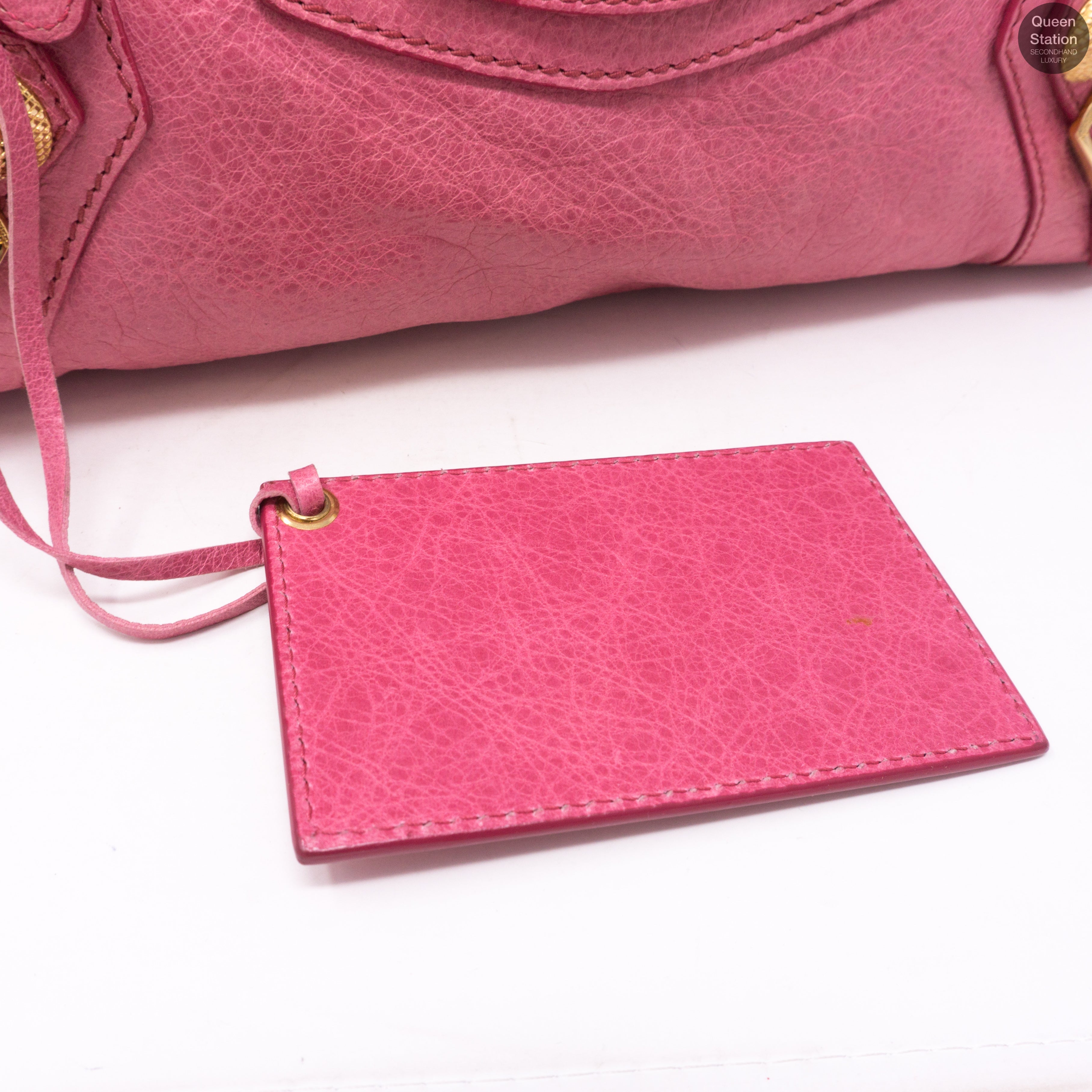 Giant City Pink Leather