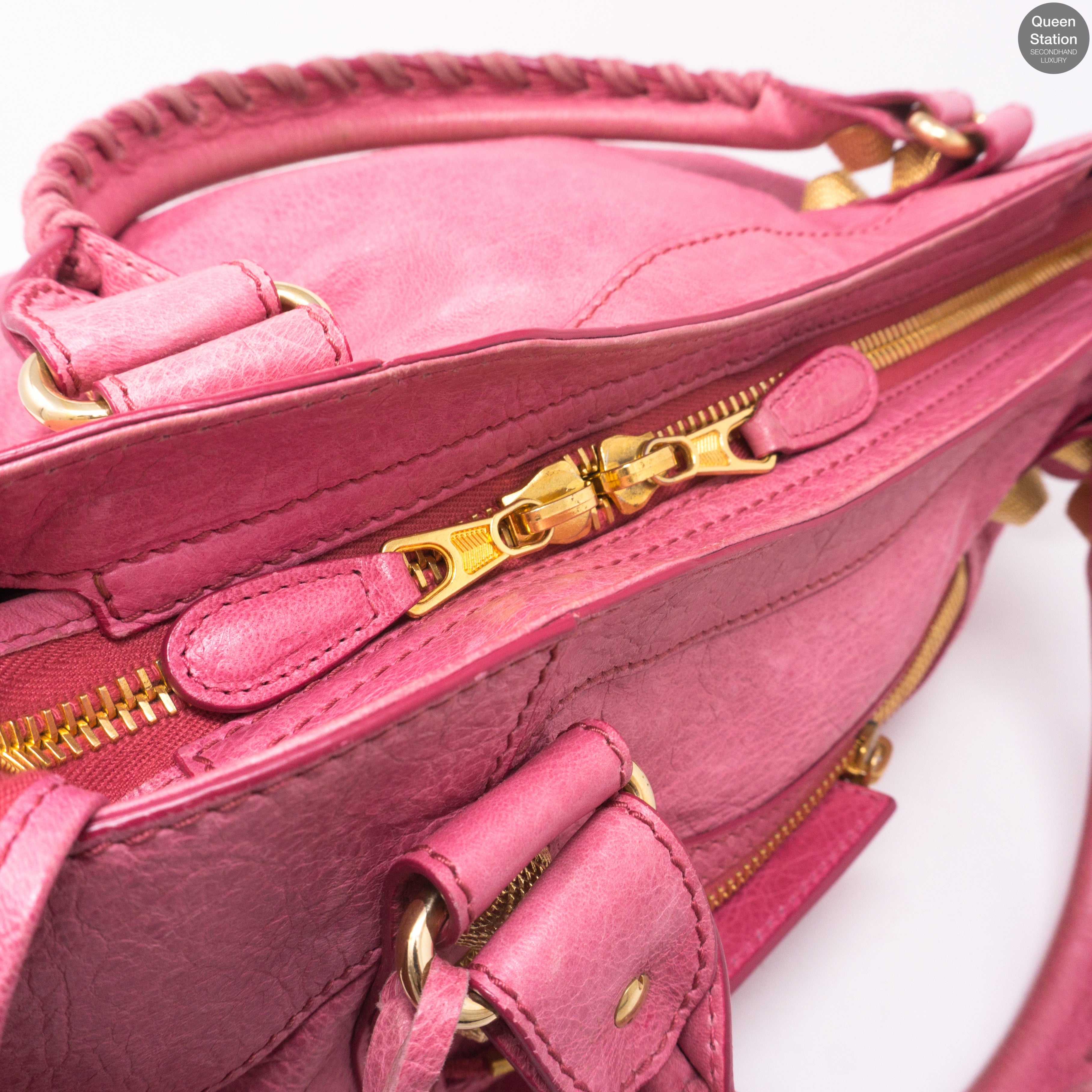 Giant City Pink Leather