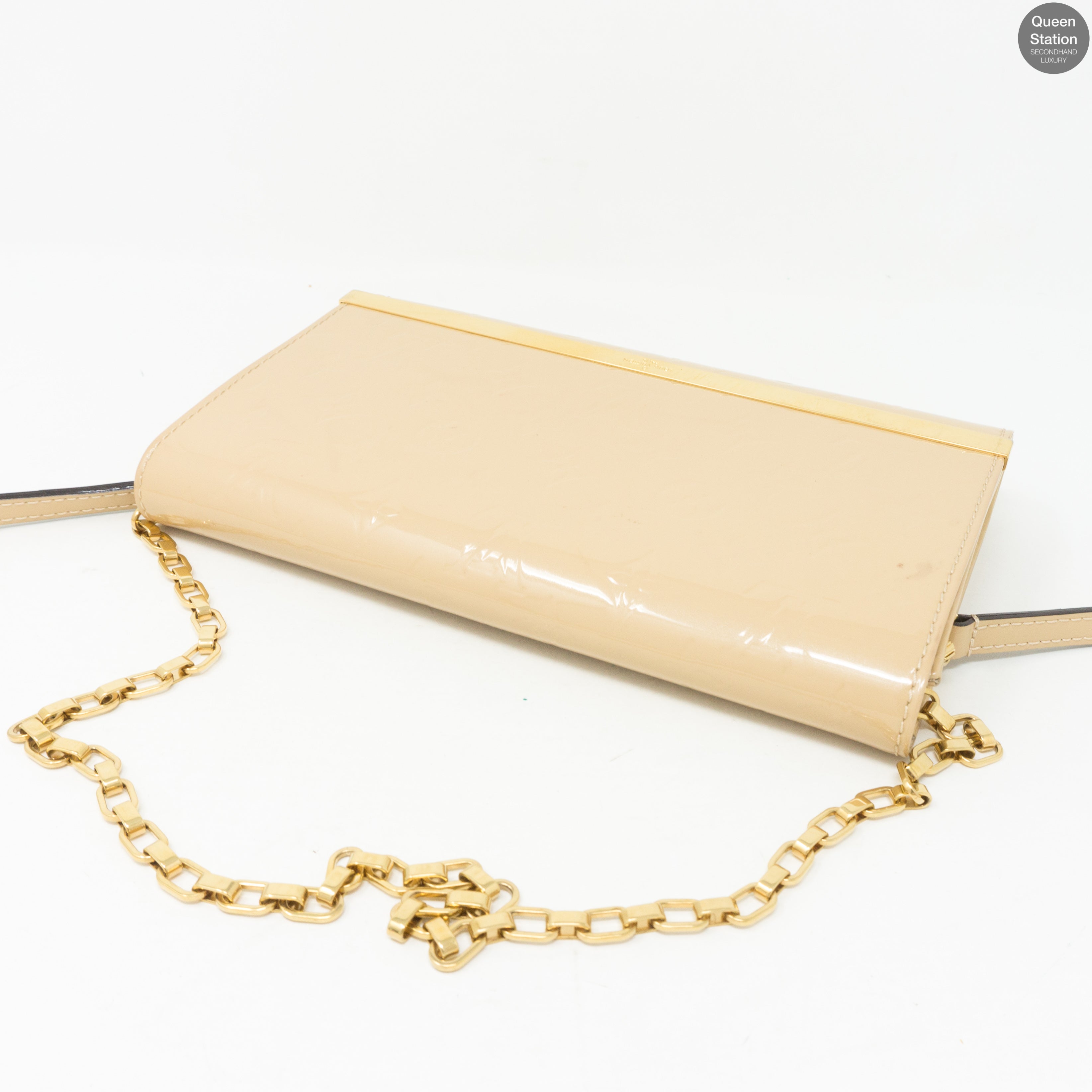 Ana Clutch Dune Vernis