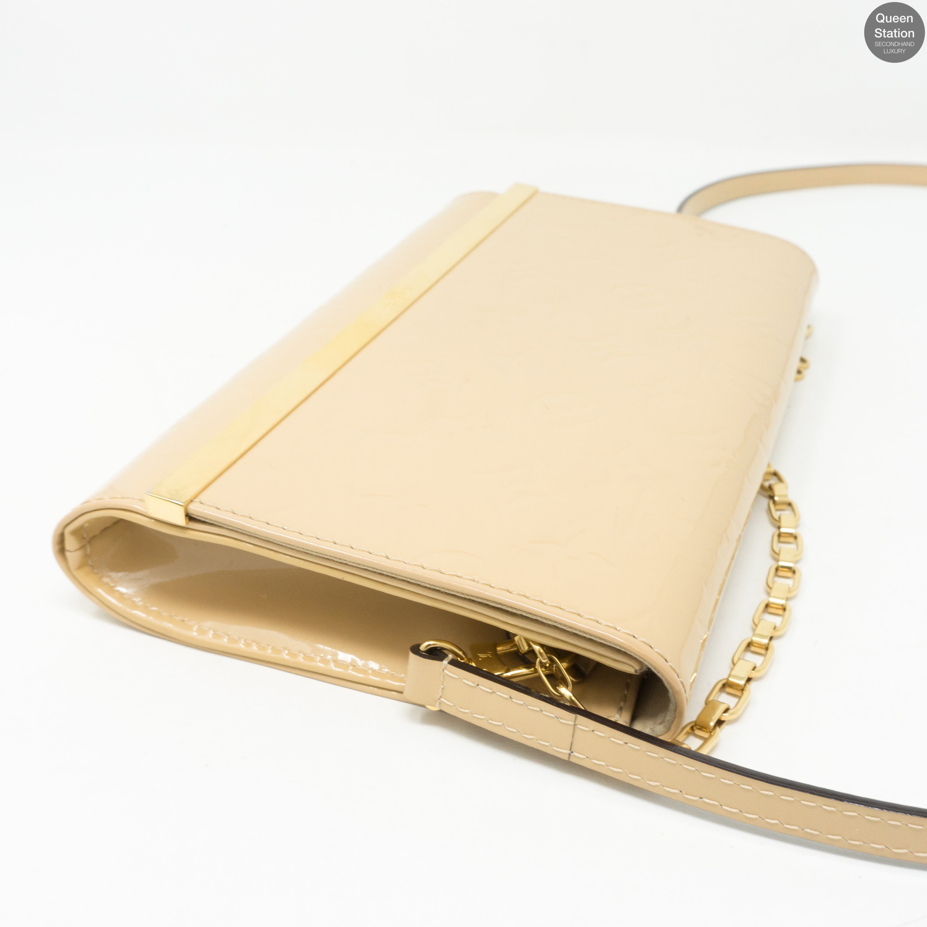 Ana Clutch Dune Vernis