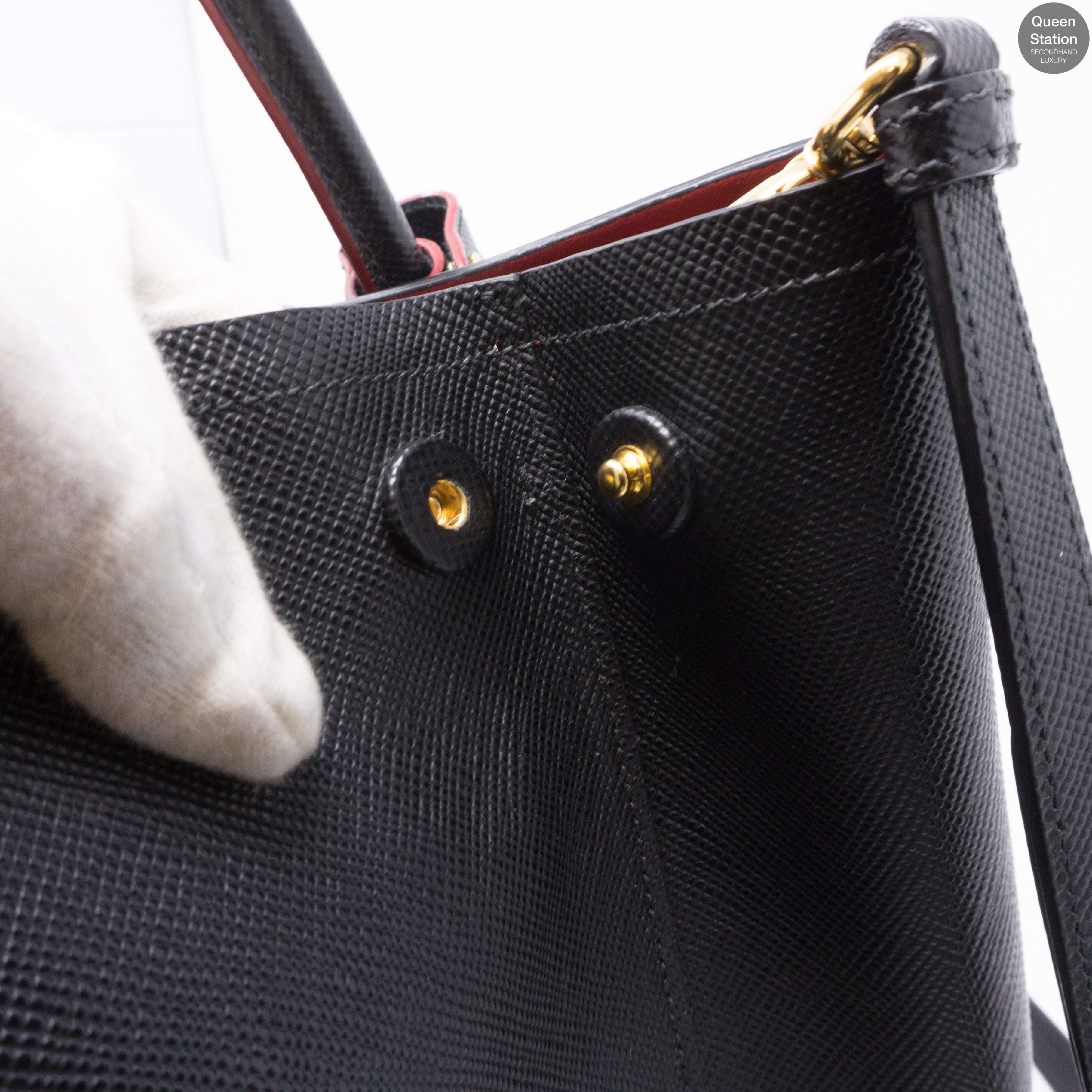 Black Double Bag Large