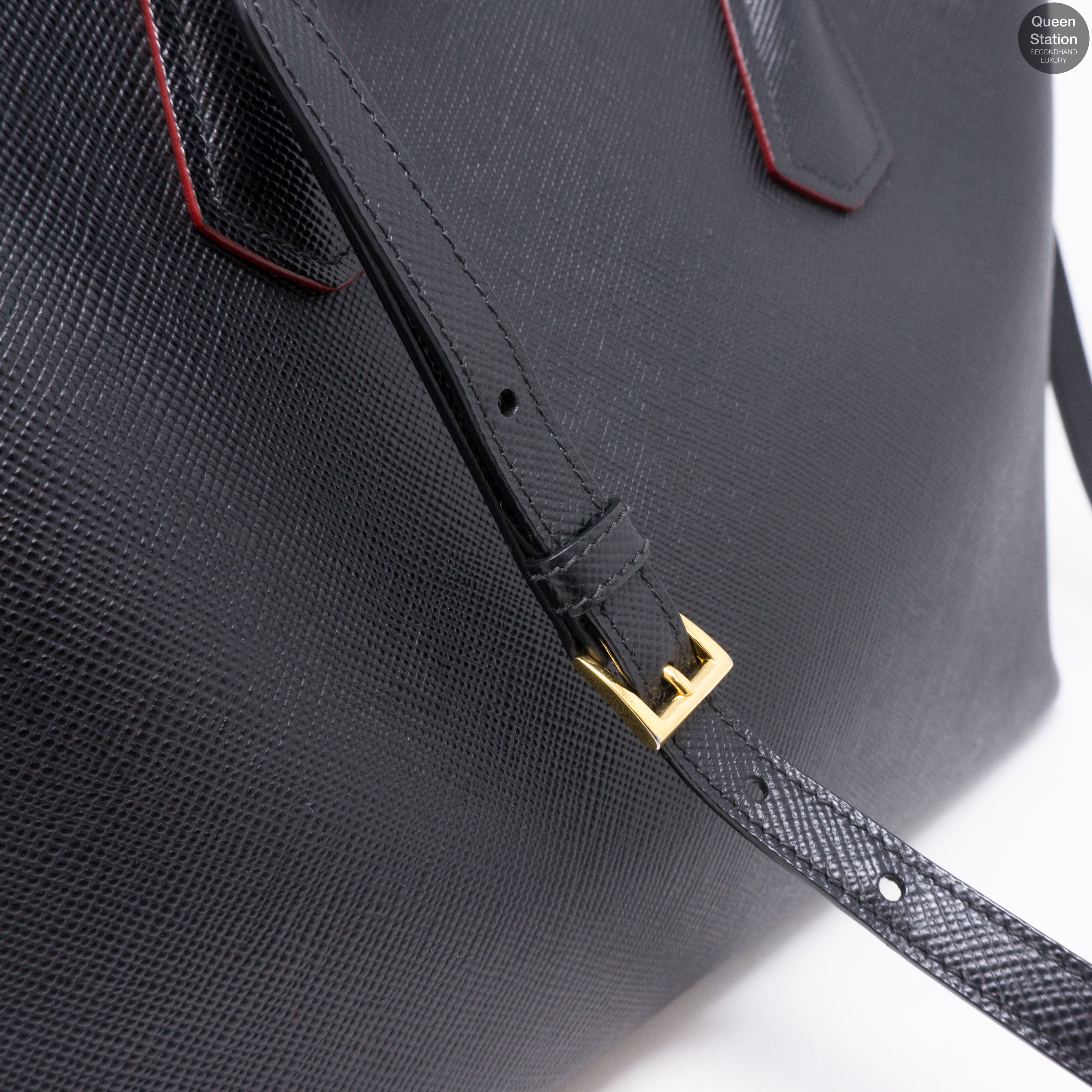 Black Double Bag Large