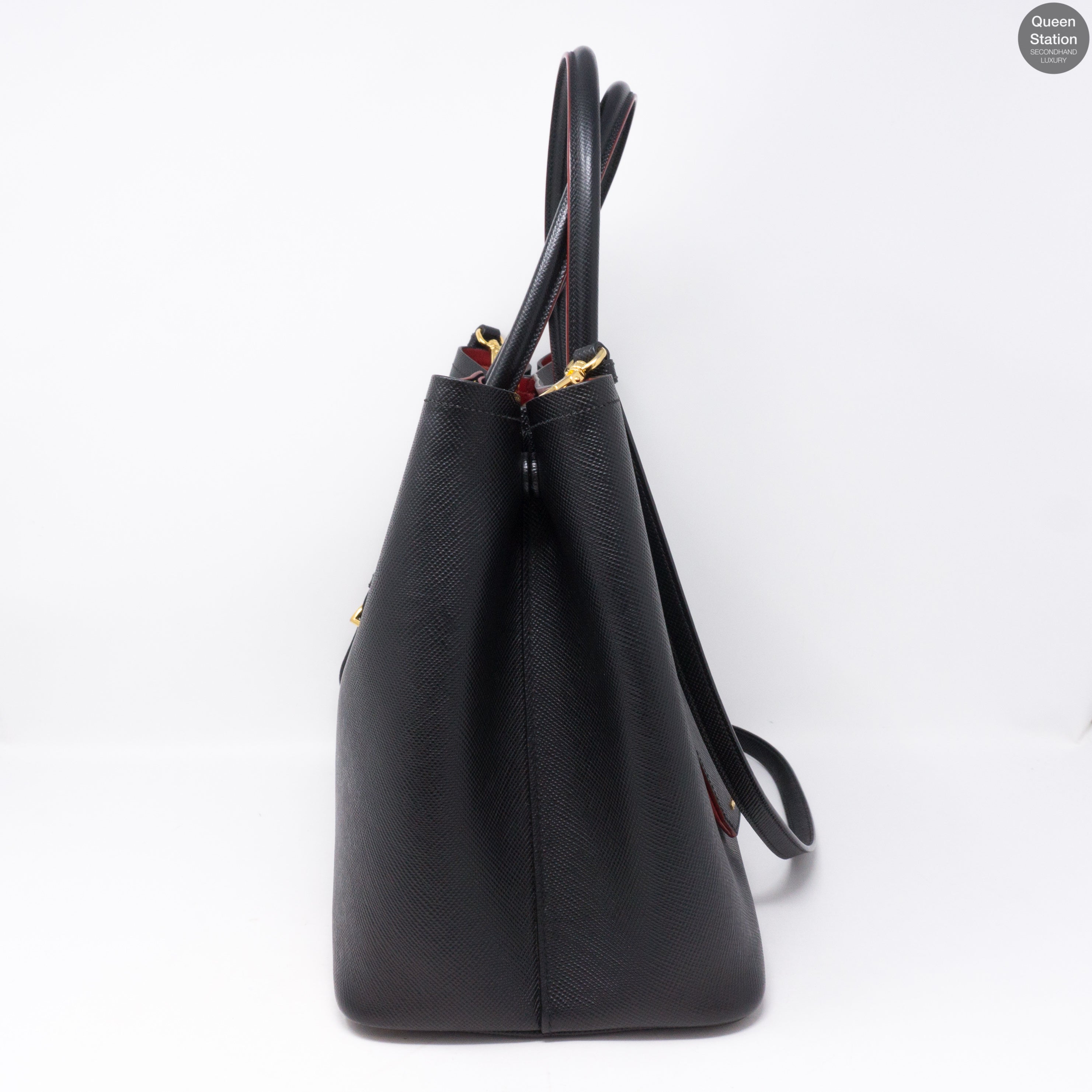 Black Double Bag Large