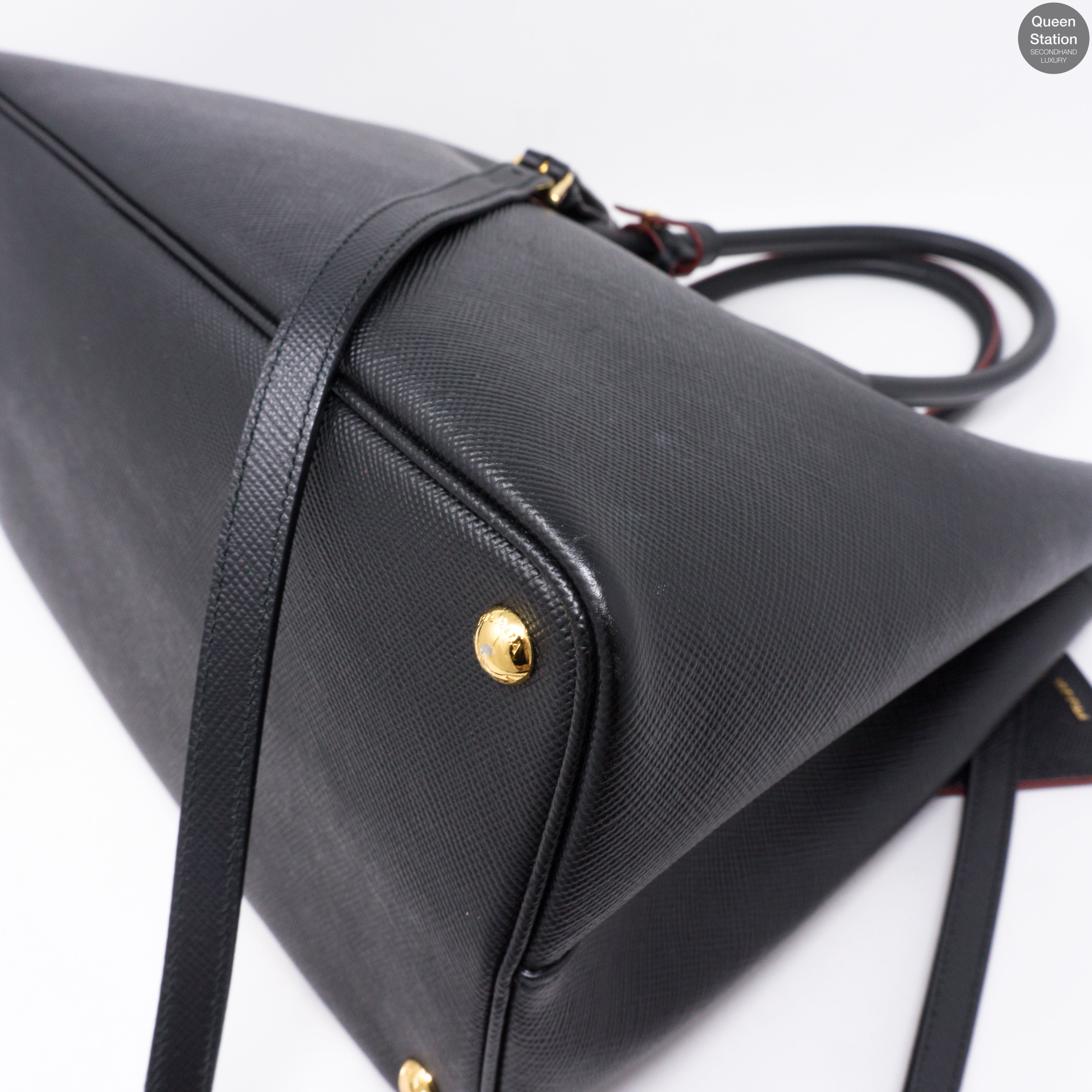 Black Double Bag Large