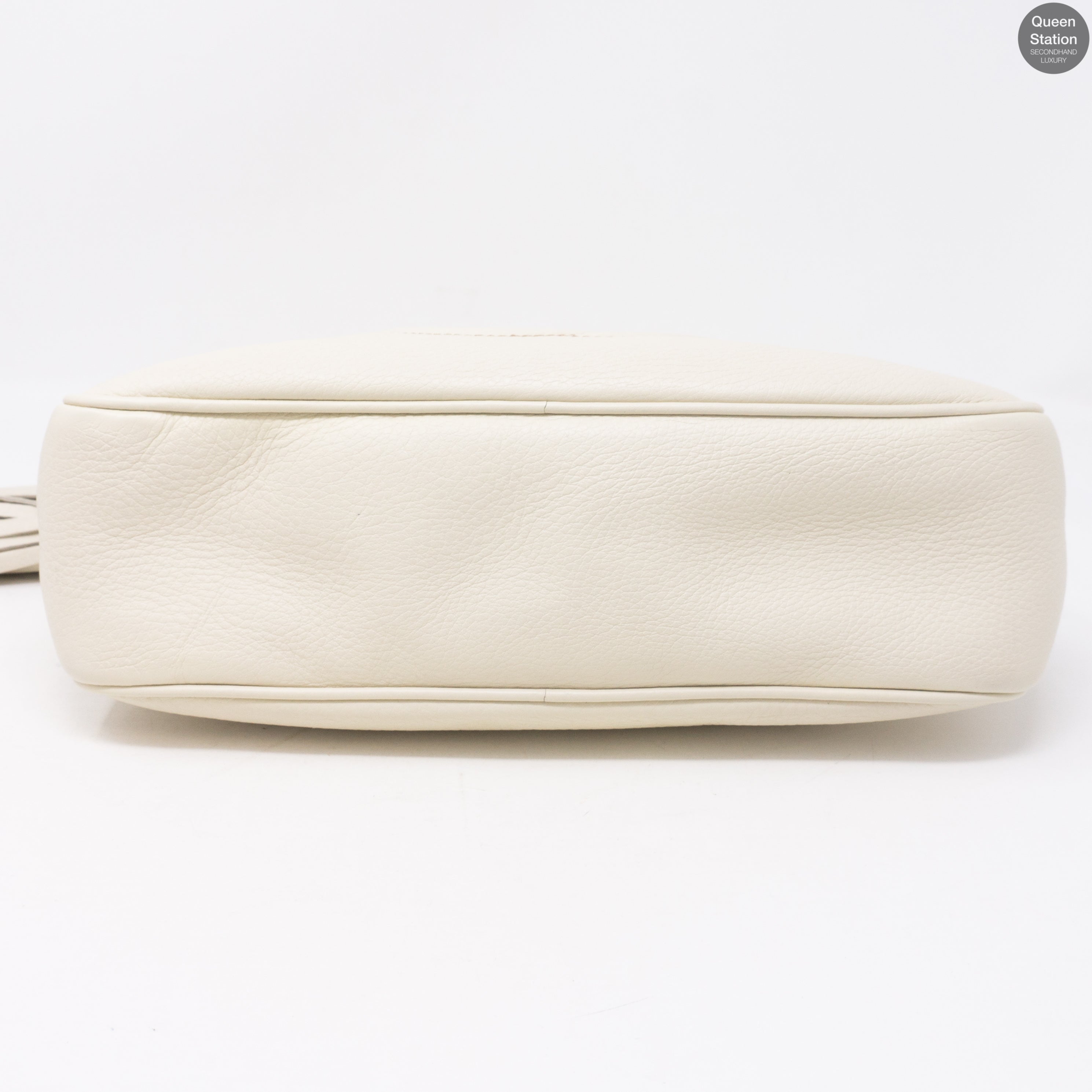 Soho Double Chain White Leather