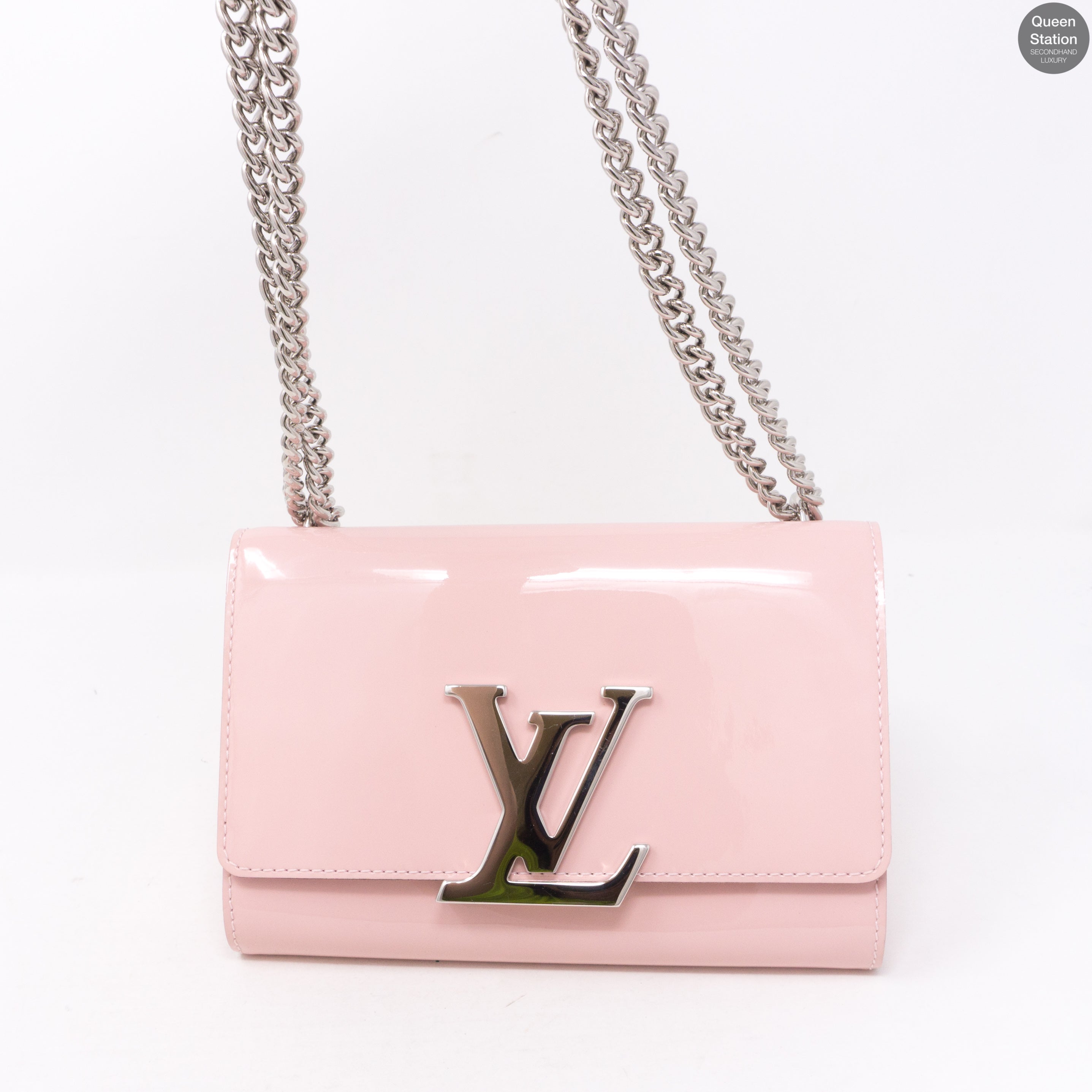 Chain Louise MM Pink Vernis