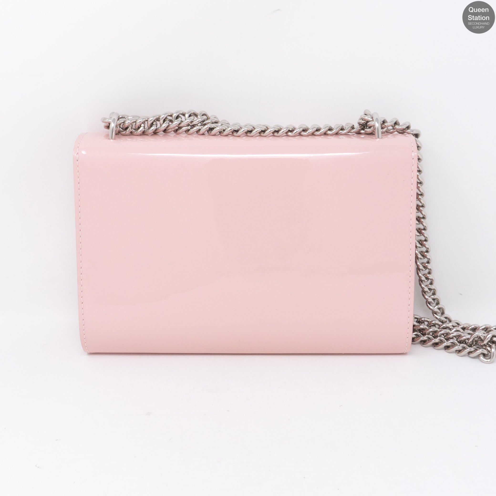 Chain Louise MM Pink Vernis