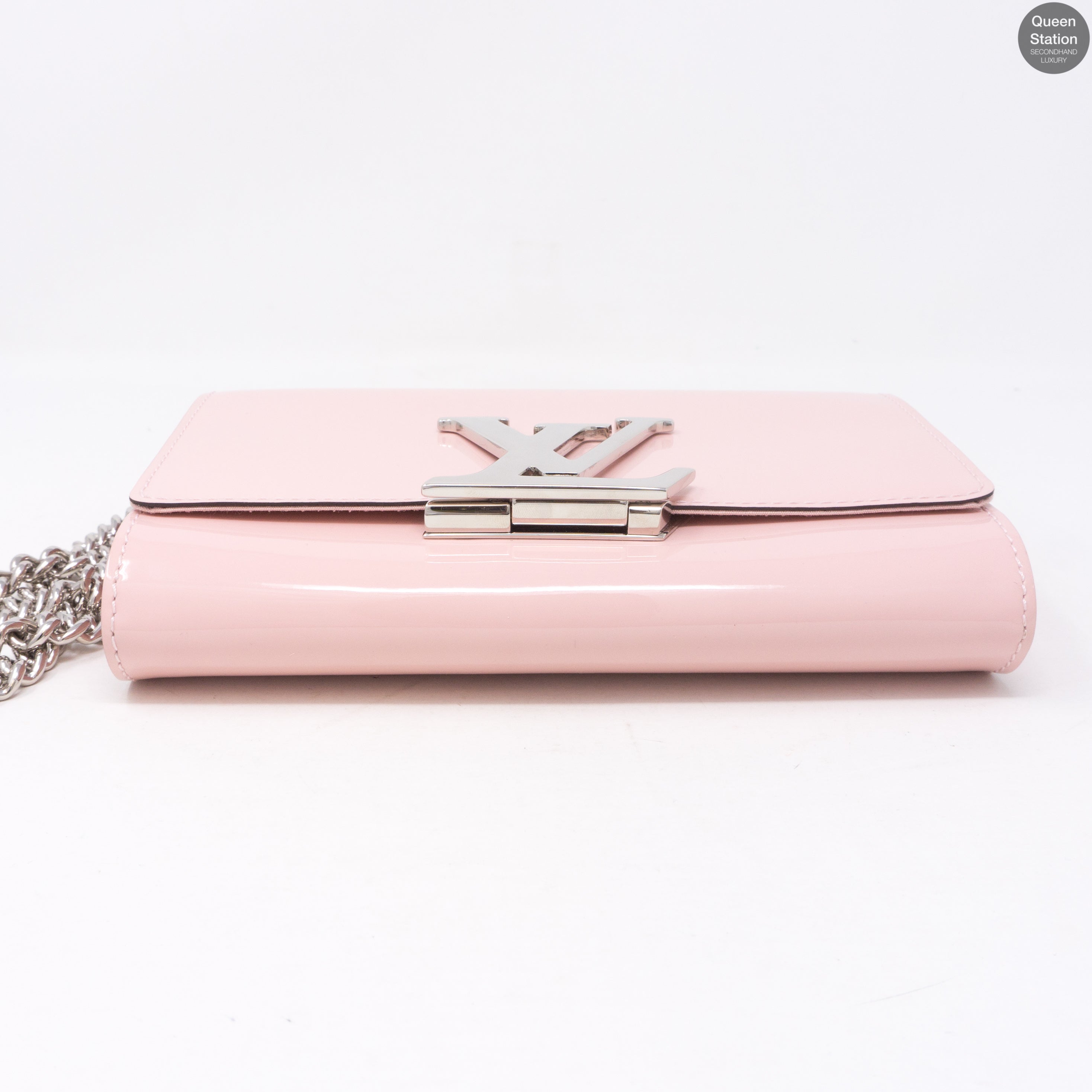 Chain Louise MM Pink Vernis