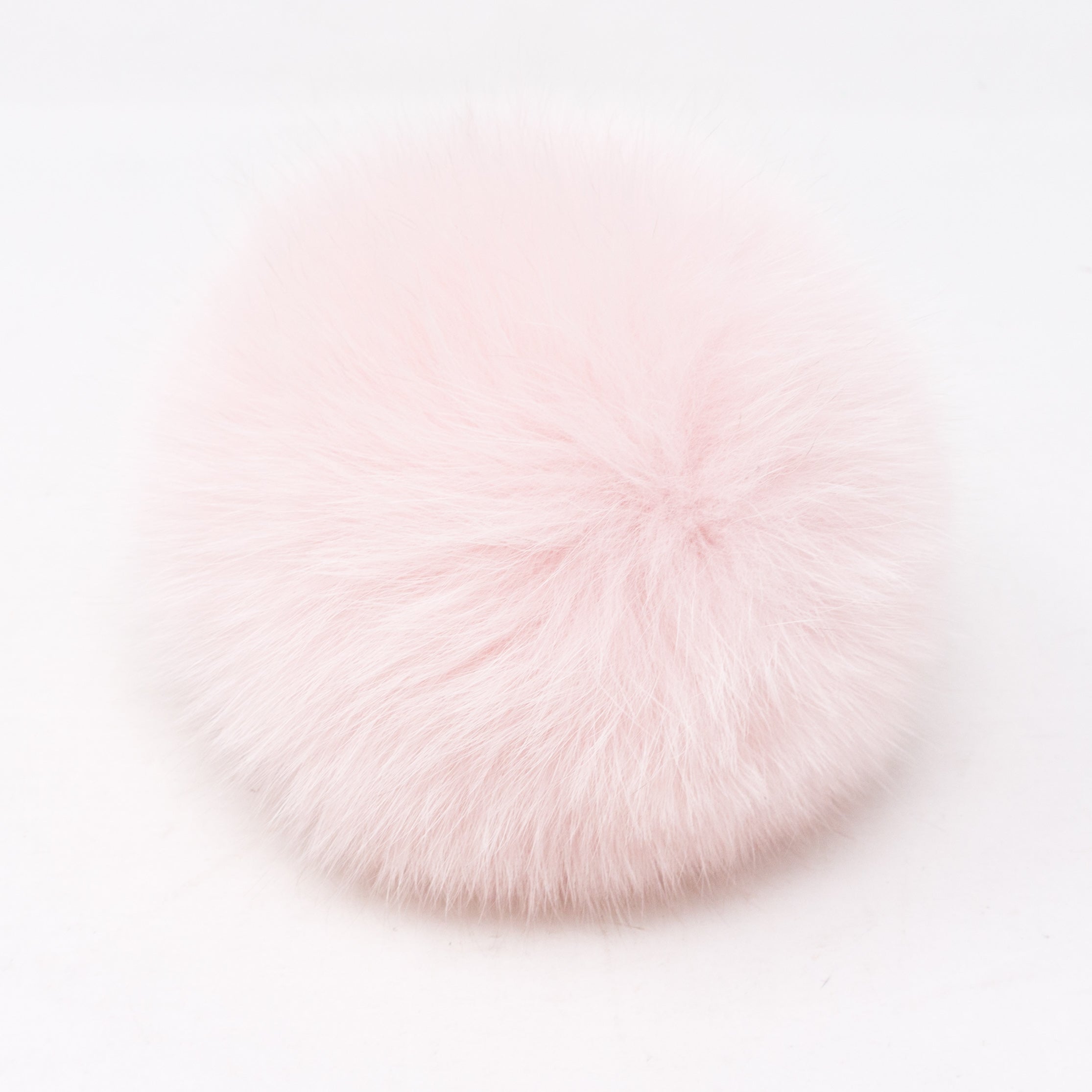 Fuzzy Bubble Bag Charm Light Pink