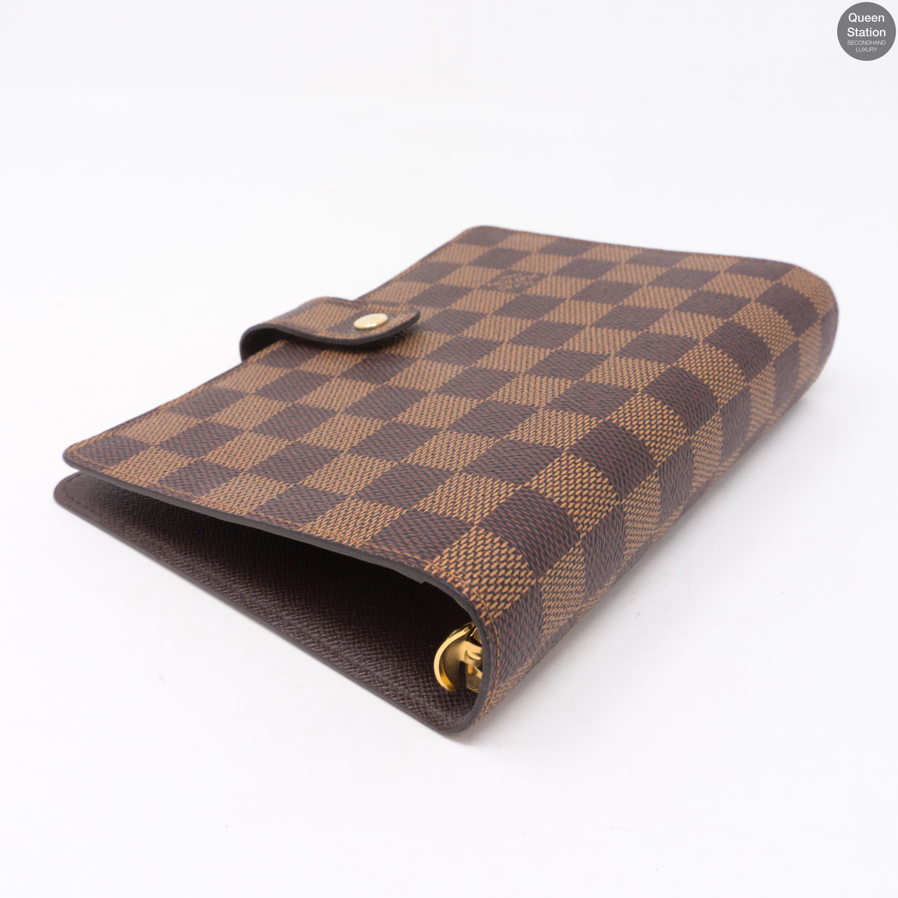 Medium Ring Agenda Cover Damier Ebene