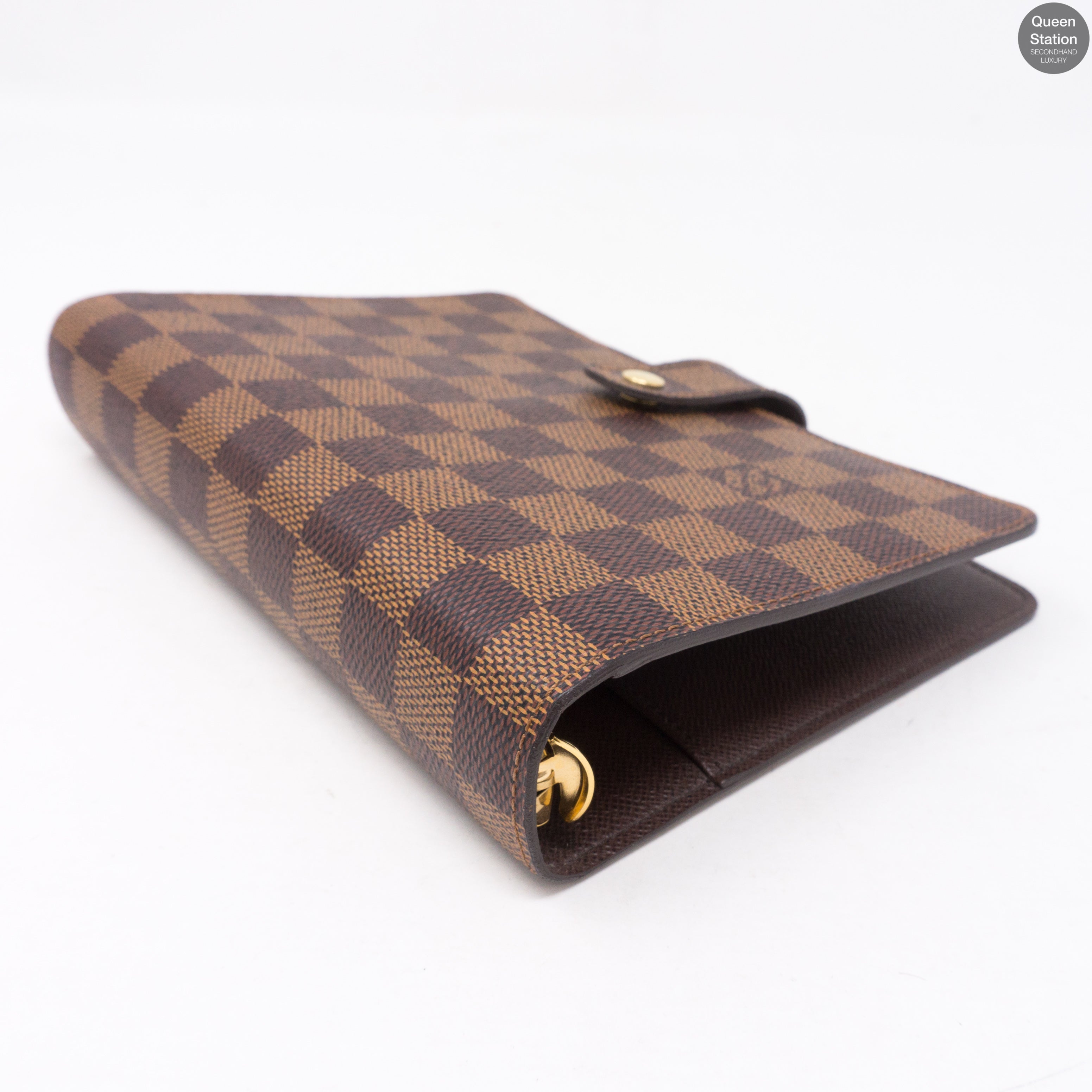 Medium Ring Agenda Cover Damier Ebene