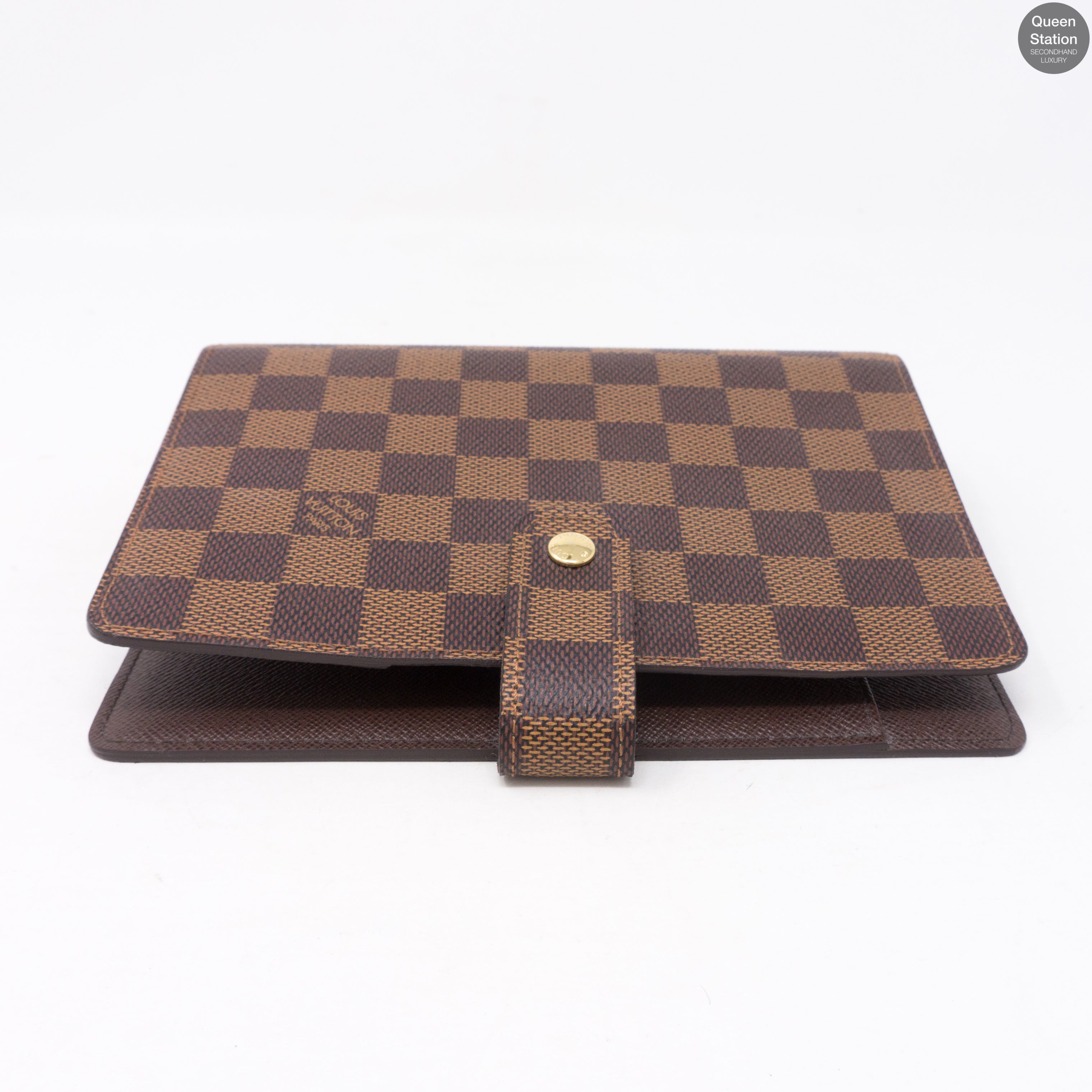 Medium Ring Agenda Cover Damier Ebene