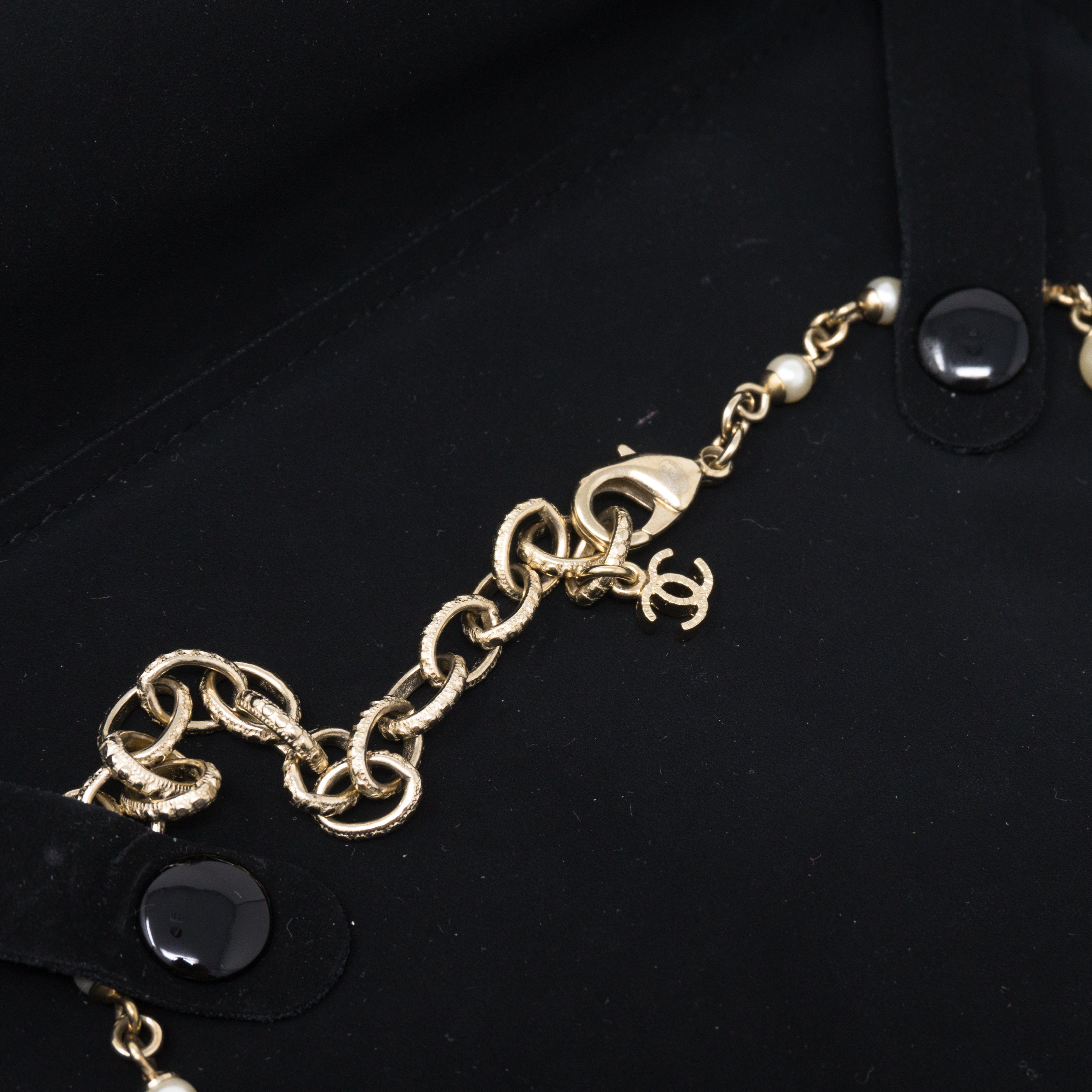 Pearl Chain Choker Necklace