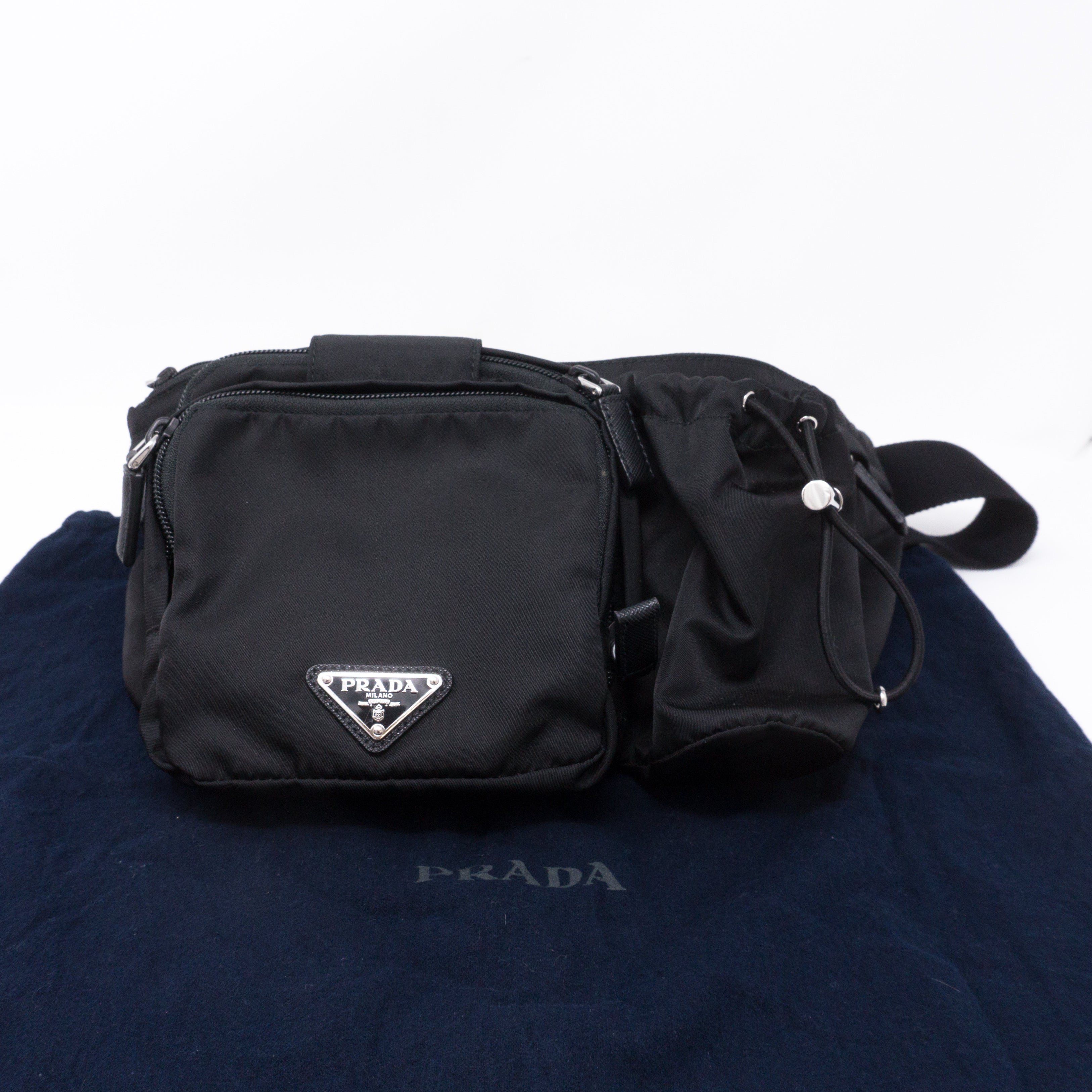Marsupio Belt Bag Black Nylon