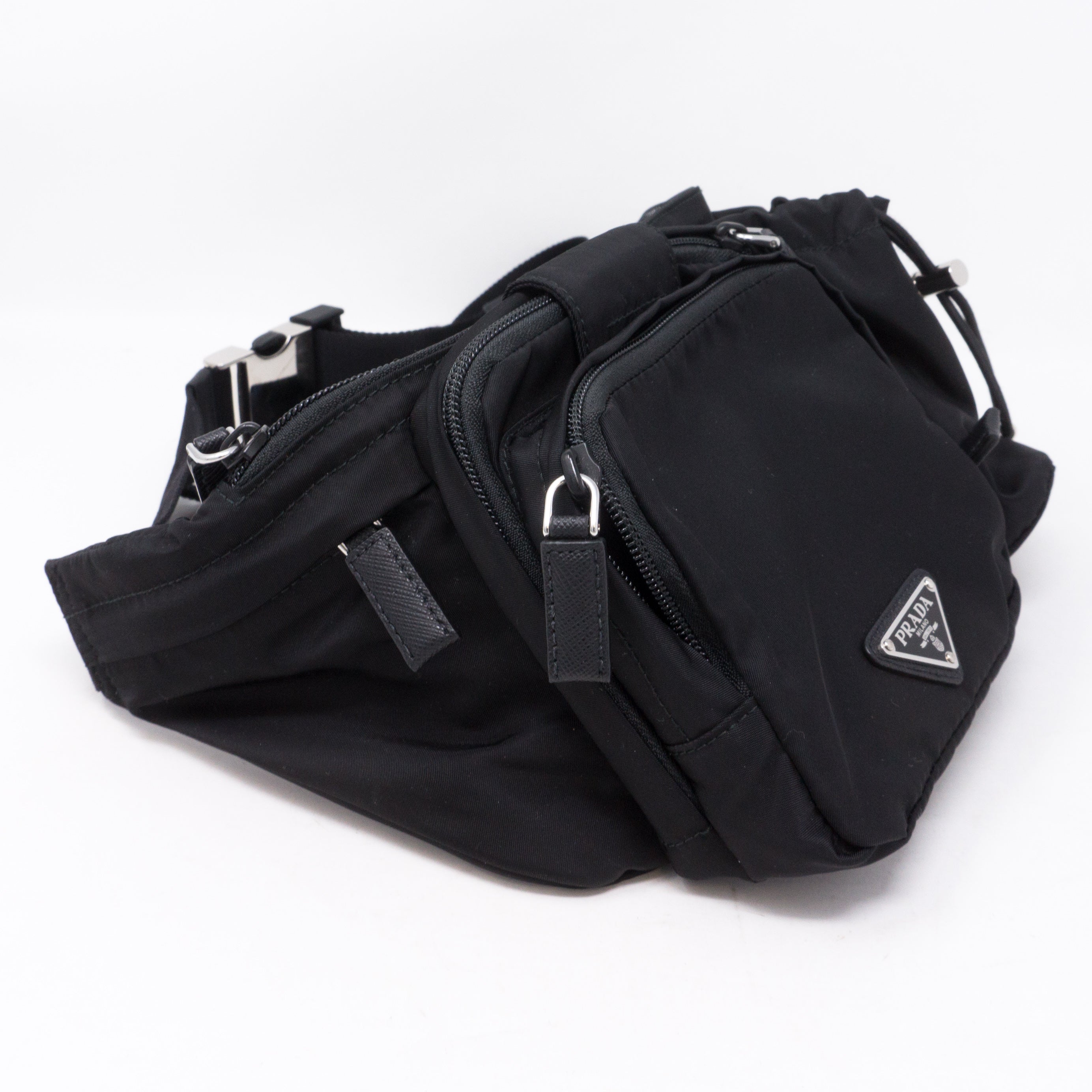Marsupio Belt Bag Black Nylon