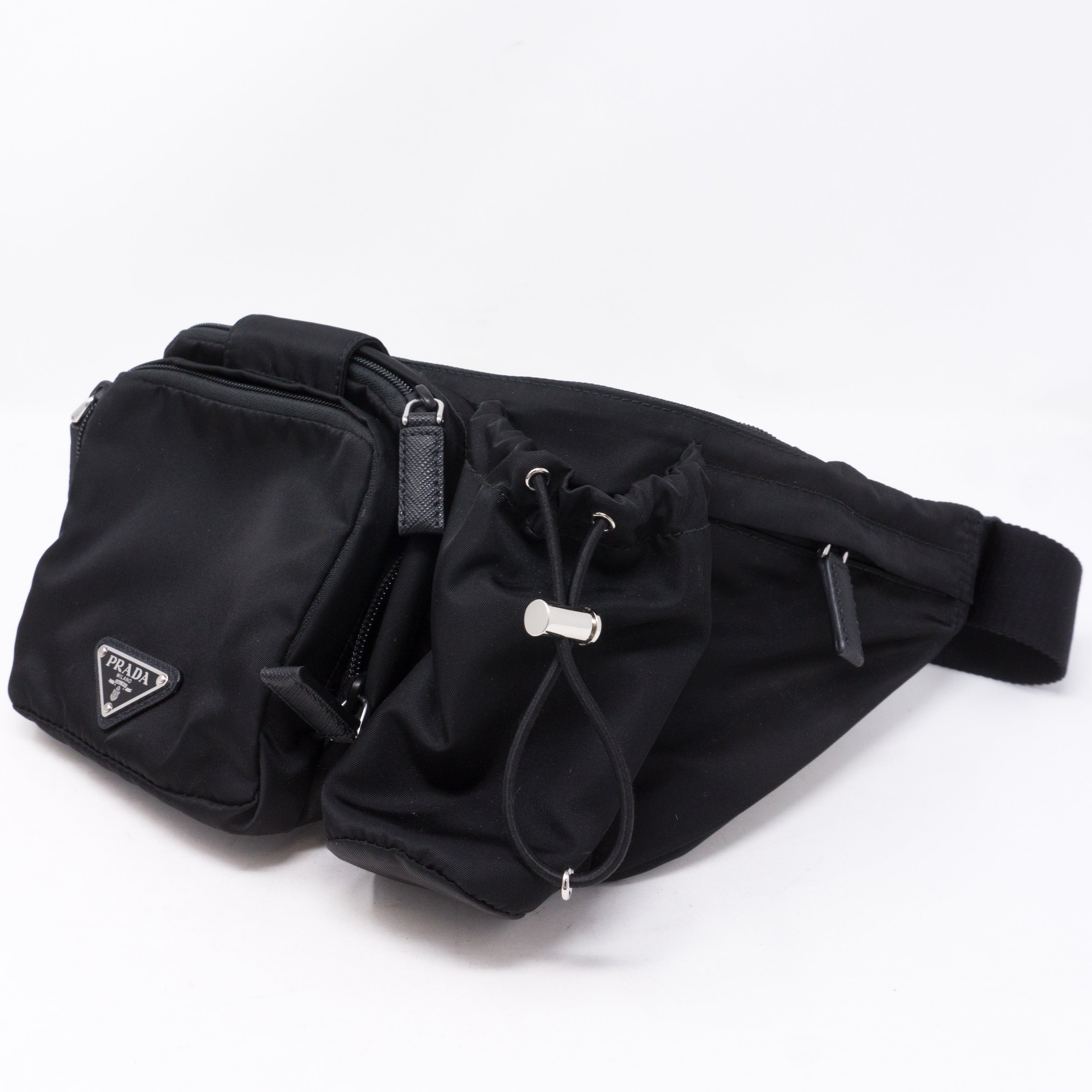 Marsupio Belt Bag Black Nylon